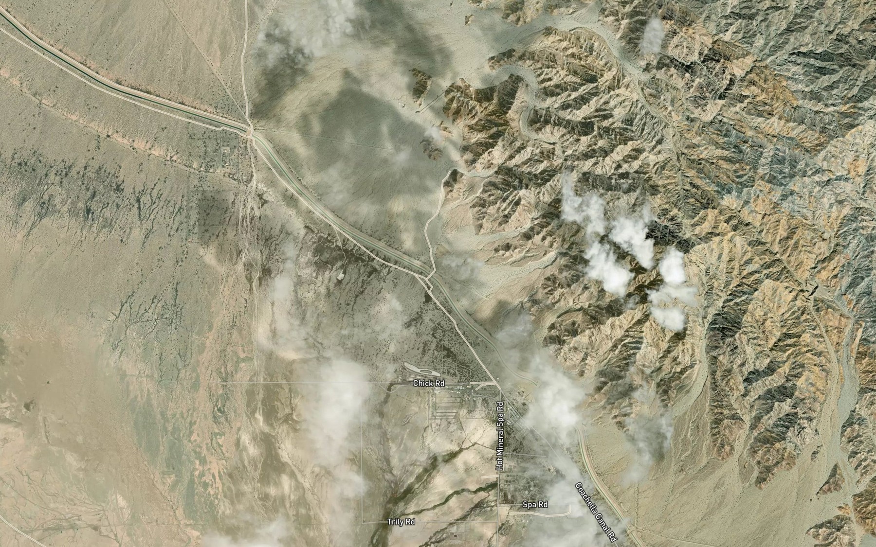 Satellite map of the Siphon Twenty-One