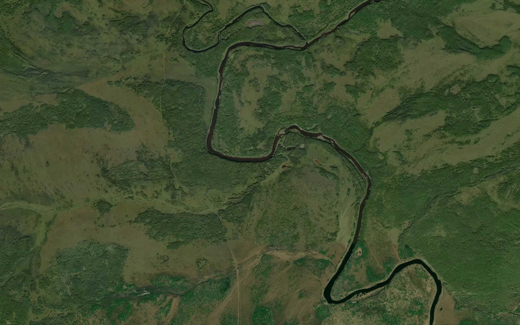 Satellite map of the Rybachiy