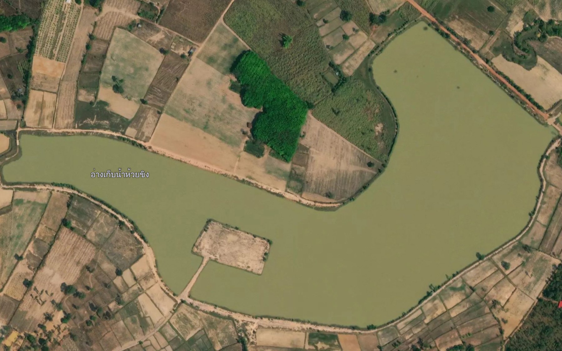 Satellite map of the Ang Kep Nam Huai Na Soeng