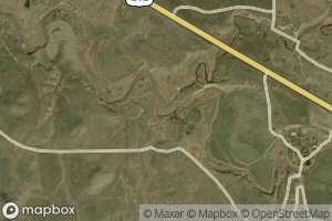 Satellite map of the Burdette Creek
