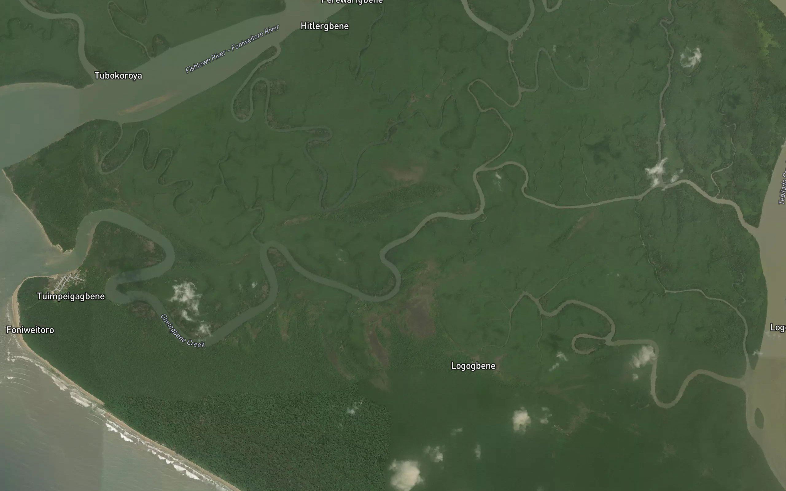 Gbelegbene Creek