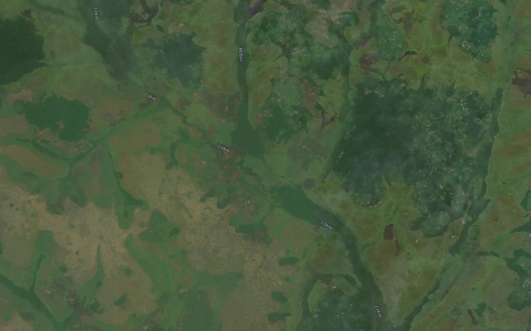 Satellite map of the Mobali