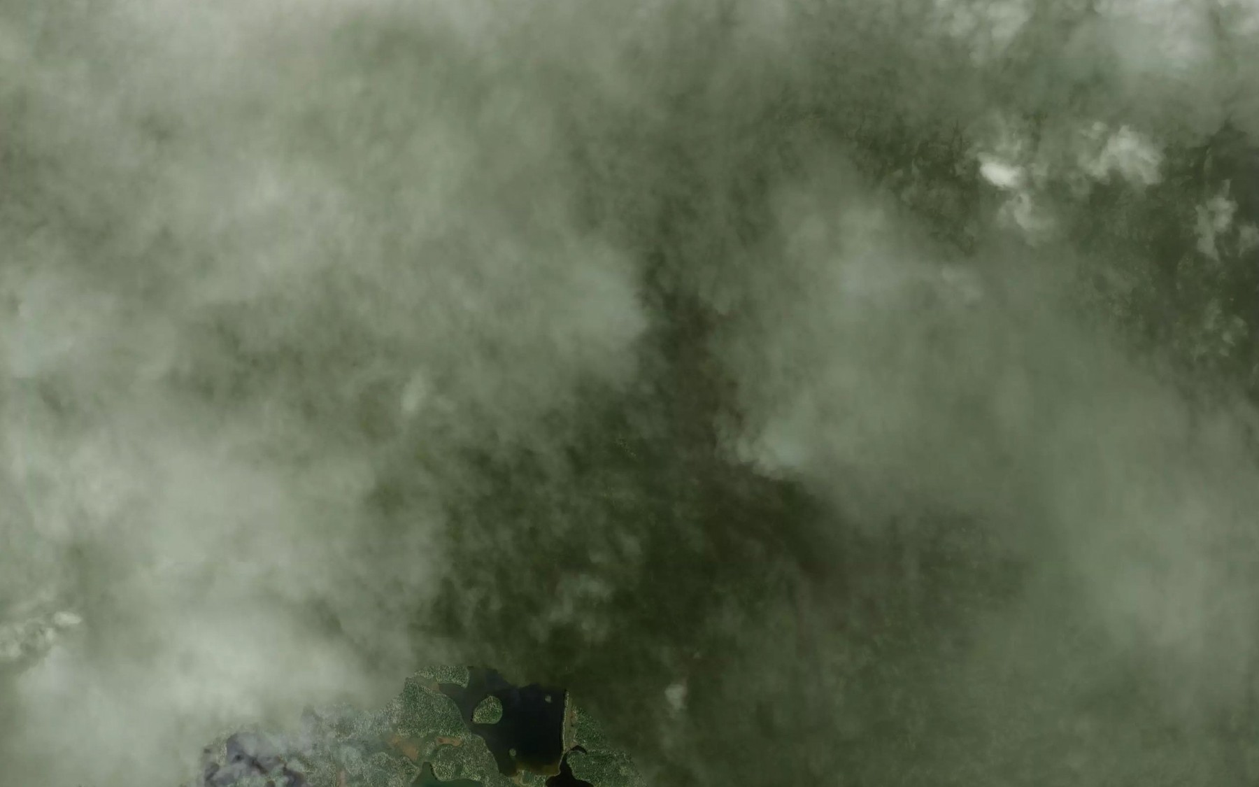 Satellite map of the Lac Frenot