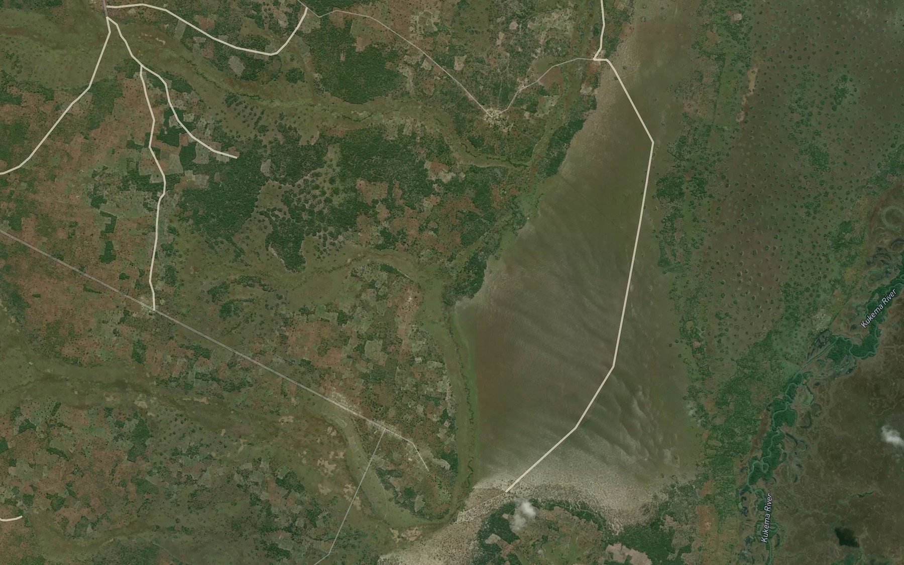 Satellite map of the Copenda