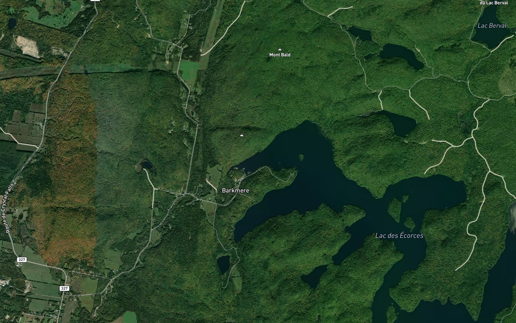Satellite map of the Baie Miller