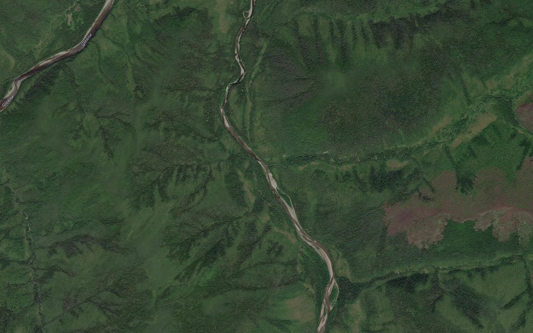 Satellite map of the Tokanan