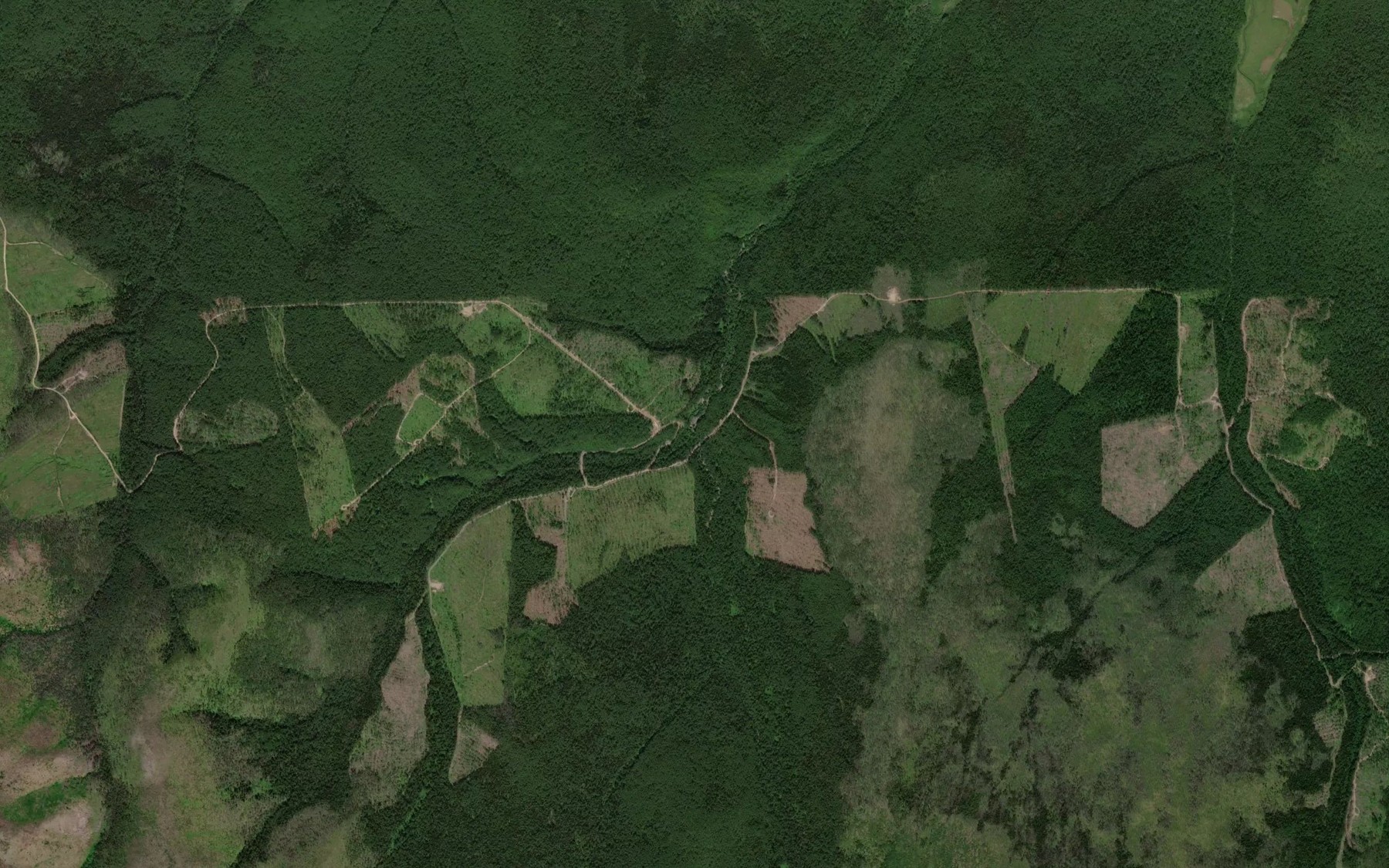 Satellite map of the Bystryy