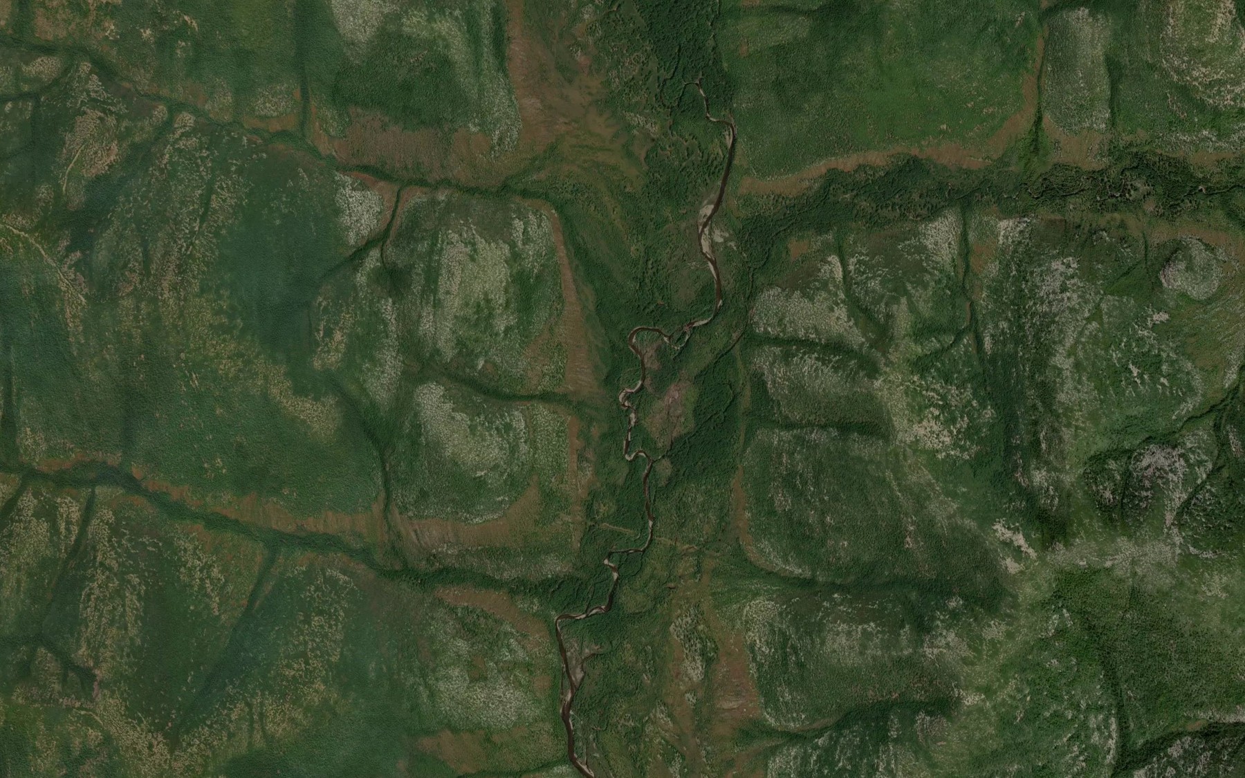 Satellite map of the Lentyay