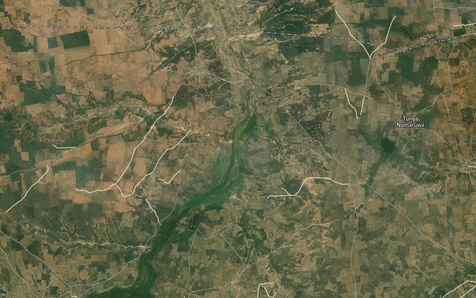 Satellite map of the River Kpan