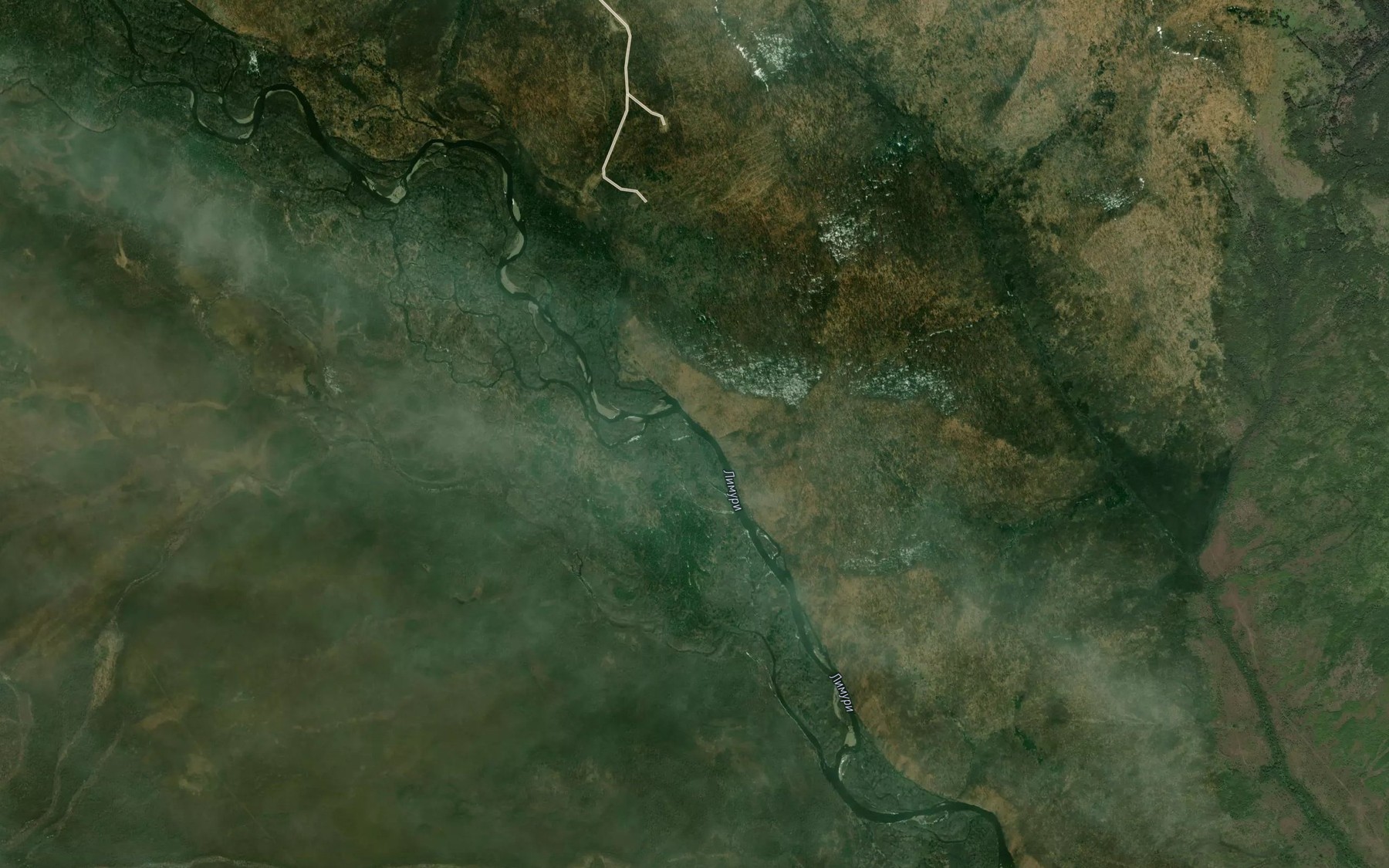Satellite map of the Krutoy