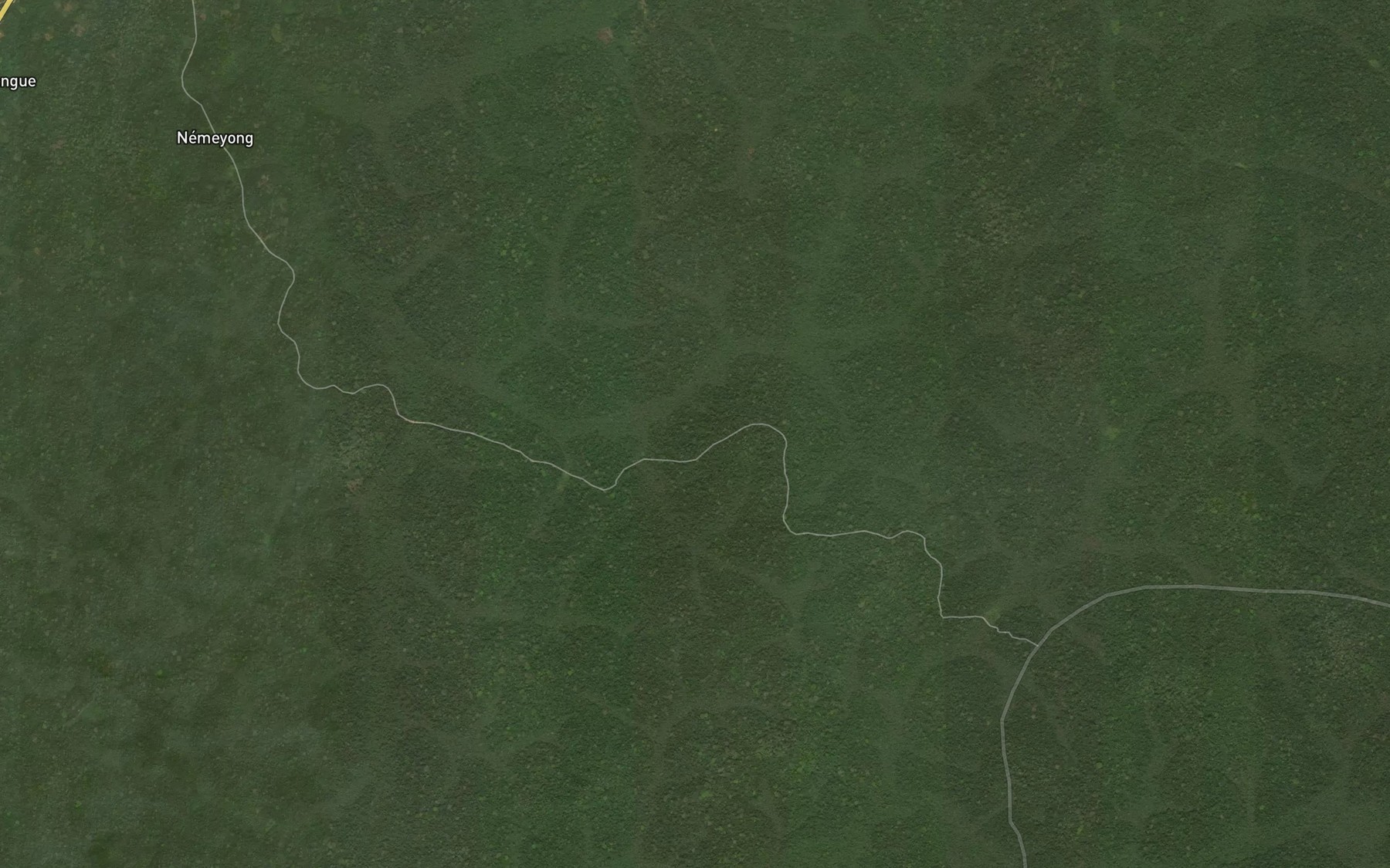 Satellite map of the Minkomo