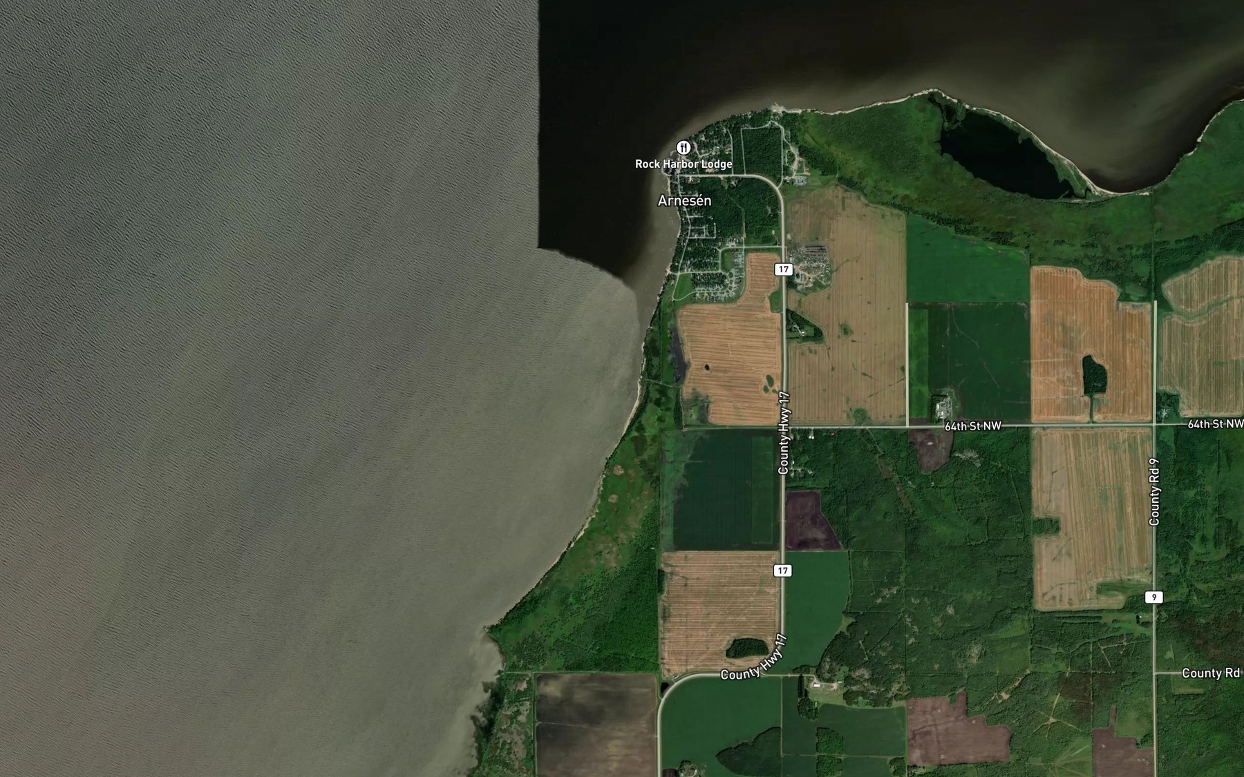 Satellite map of the Spot 2