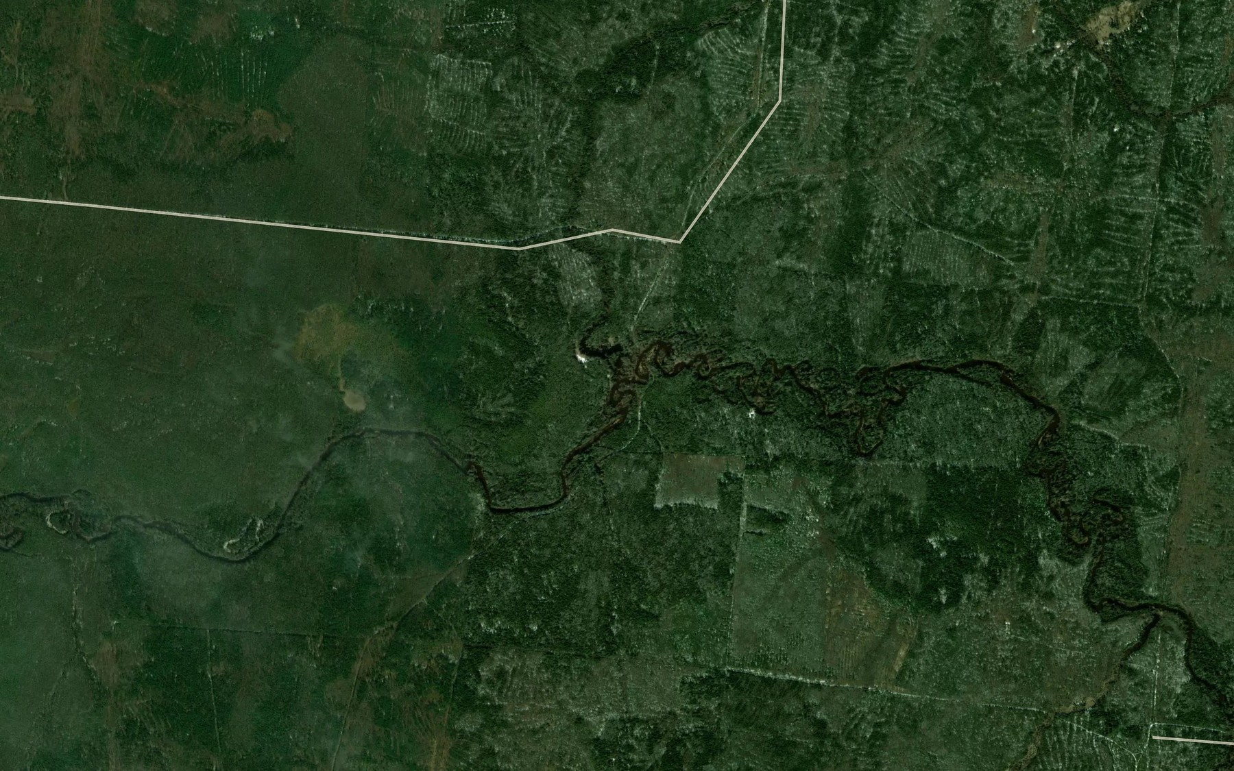Satellite map of the Kholopovka