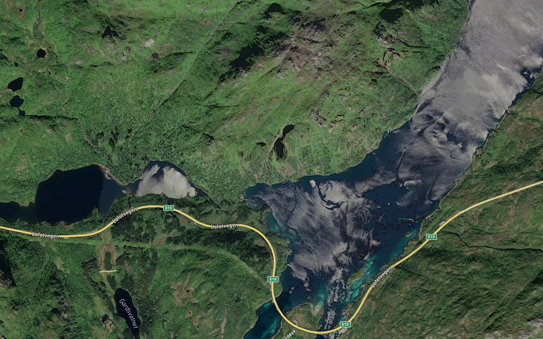 Satellite map of the Steinrapet