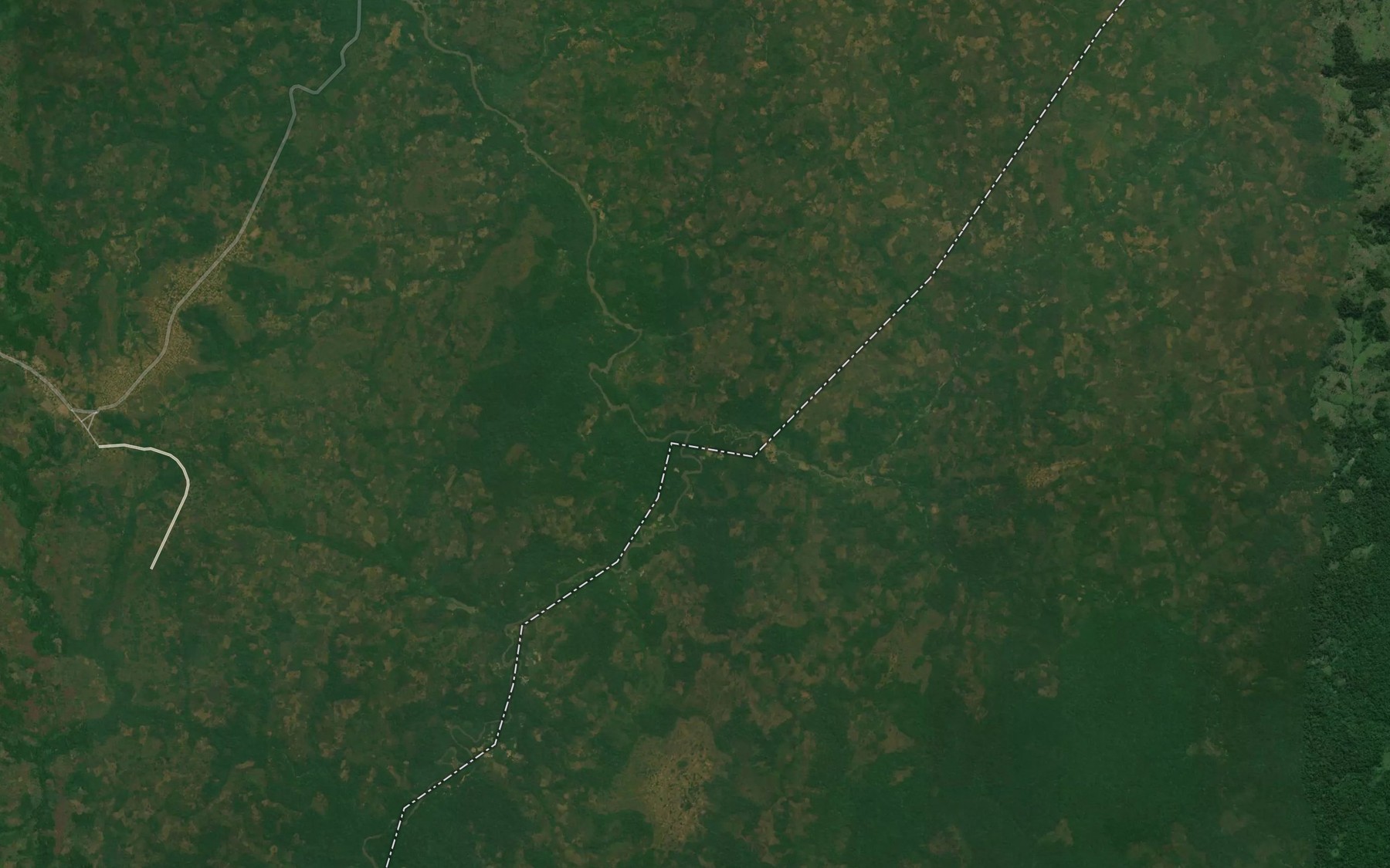 Satellite map of the Kakulu
