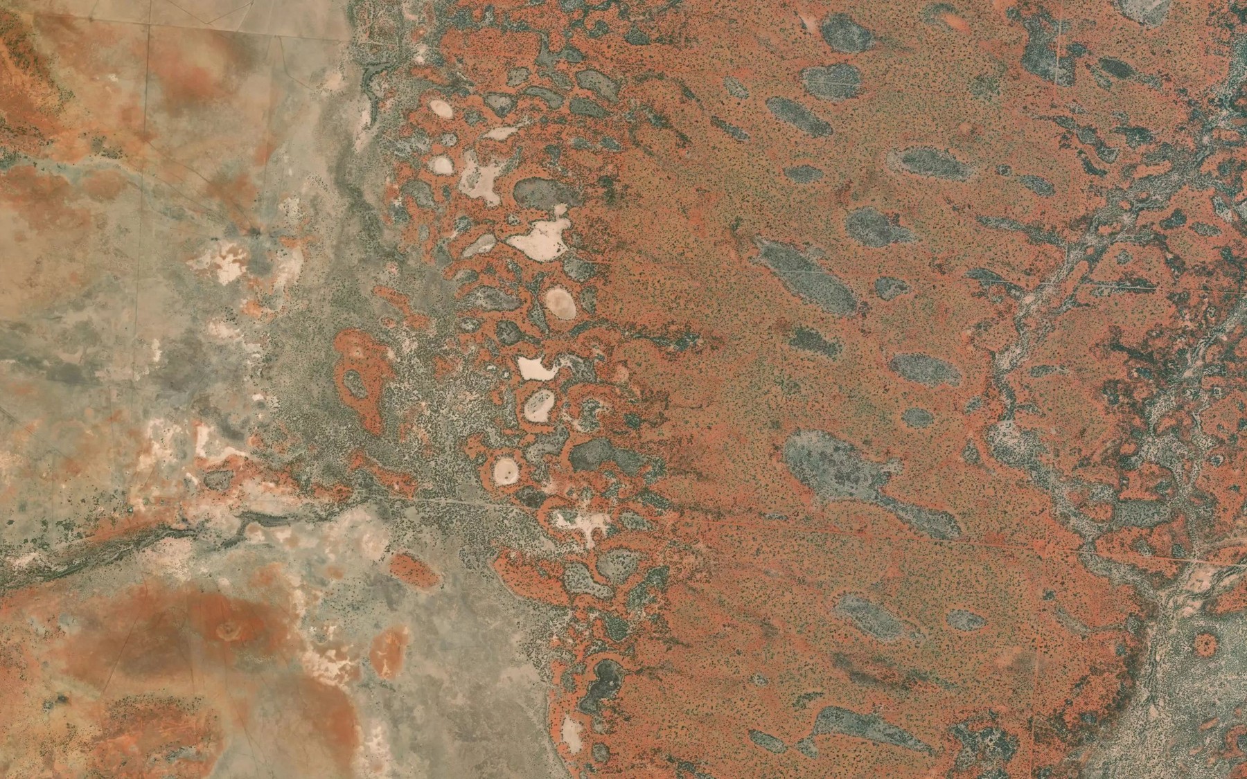 Satellite map of the Thymania Creek