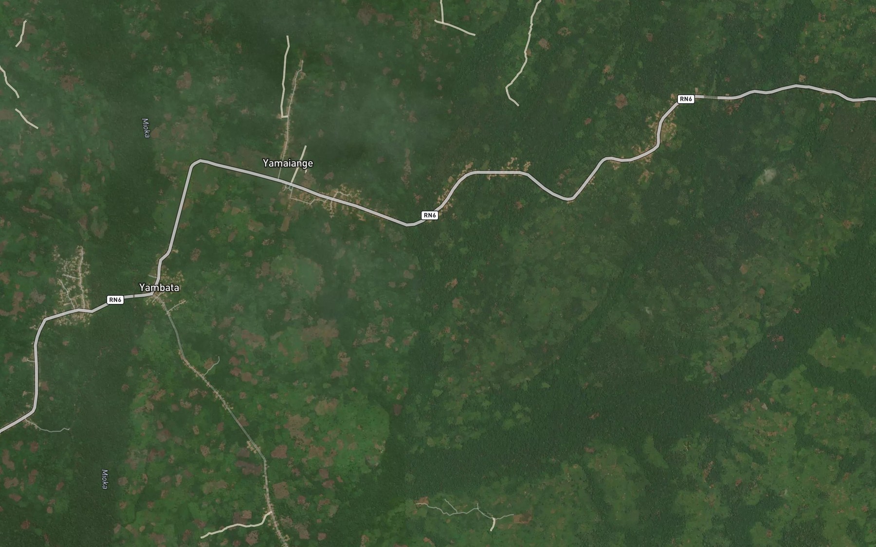 Satellite map of the Likaw