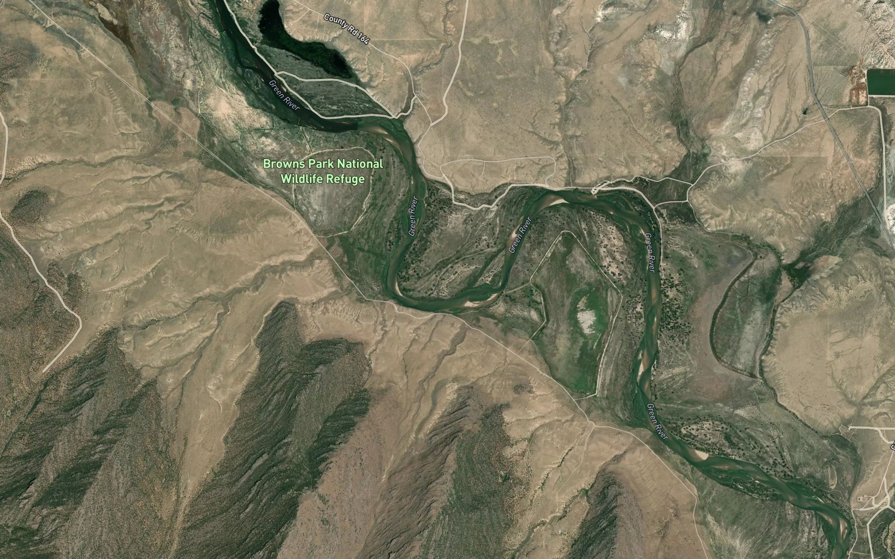 Satellite map of the JS Hoy Bottom