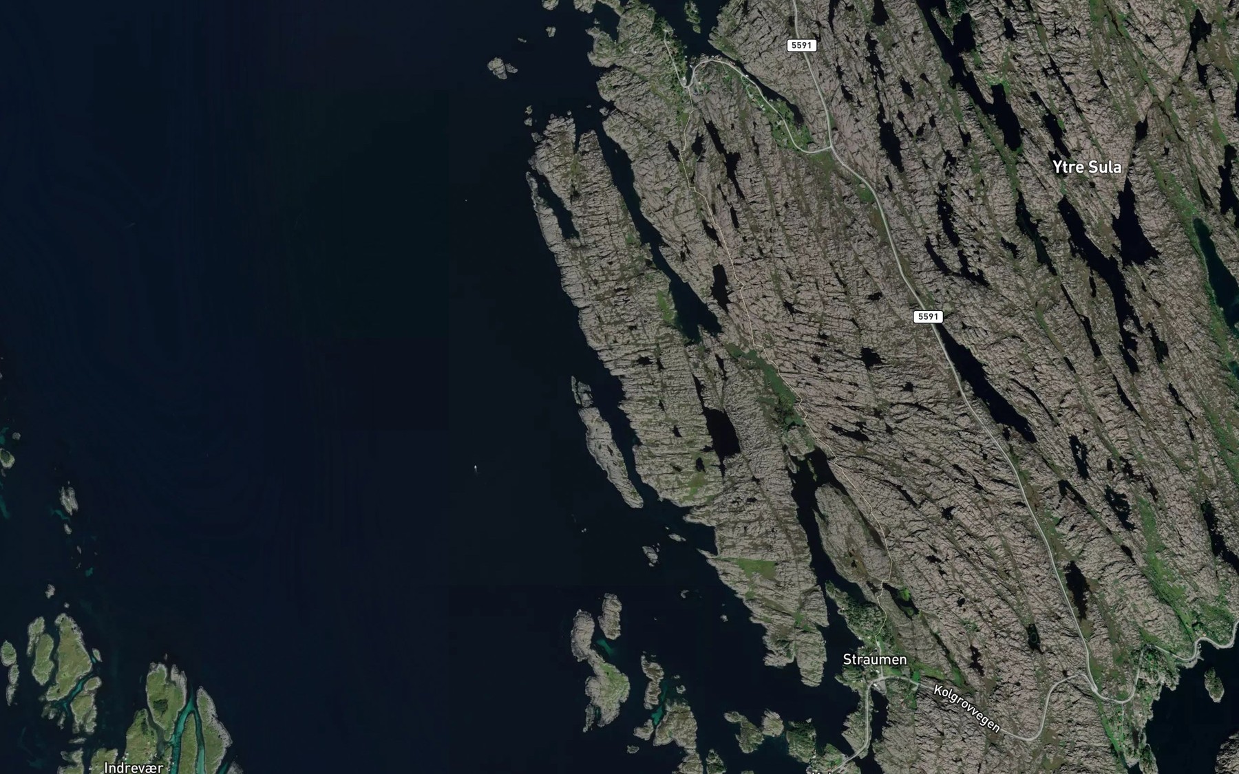 Satellite map of the Steine - Vika