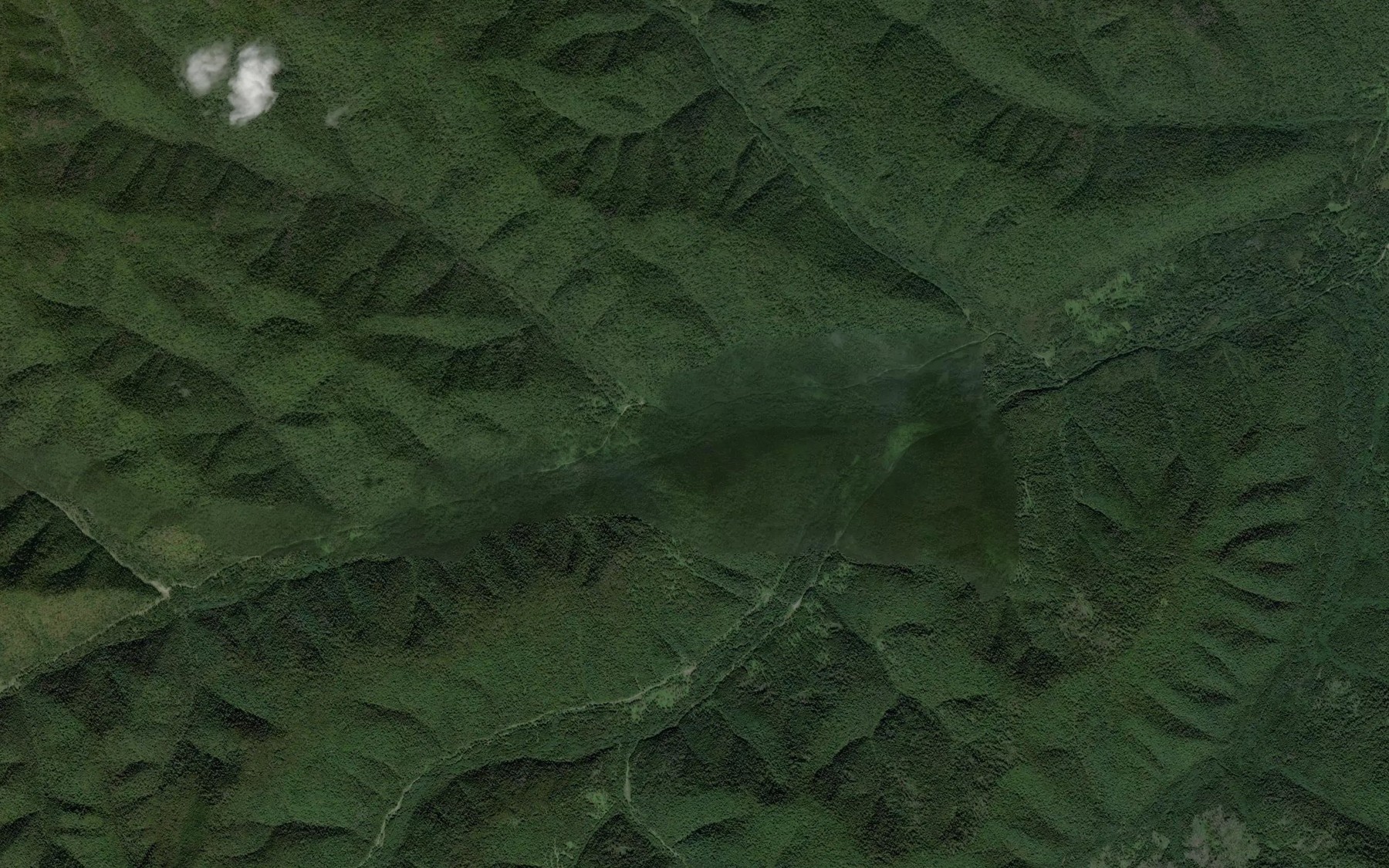 Satellite map of the Zabytyy