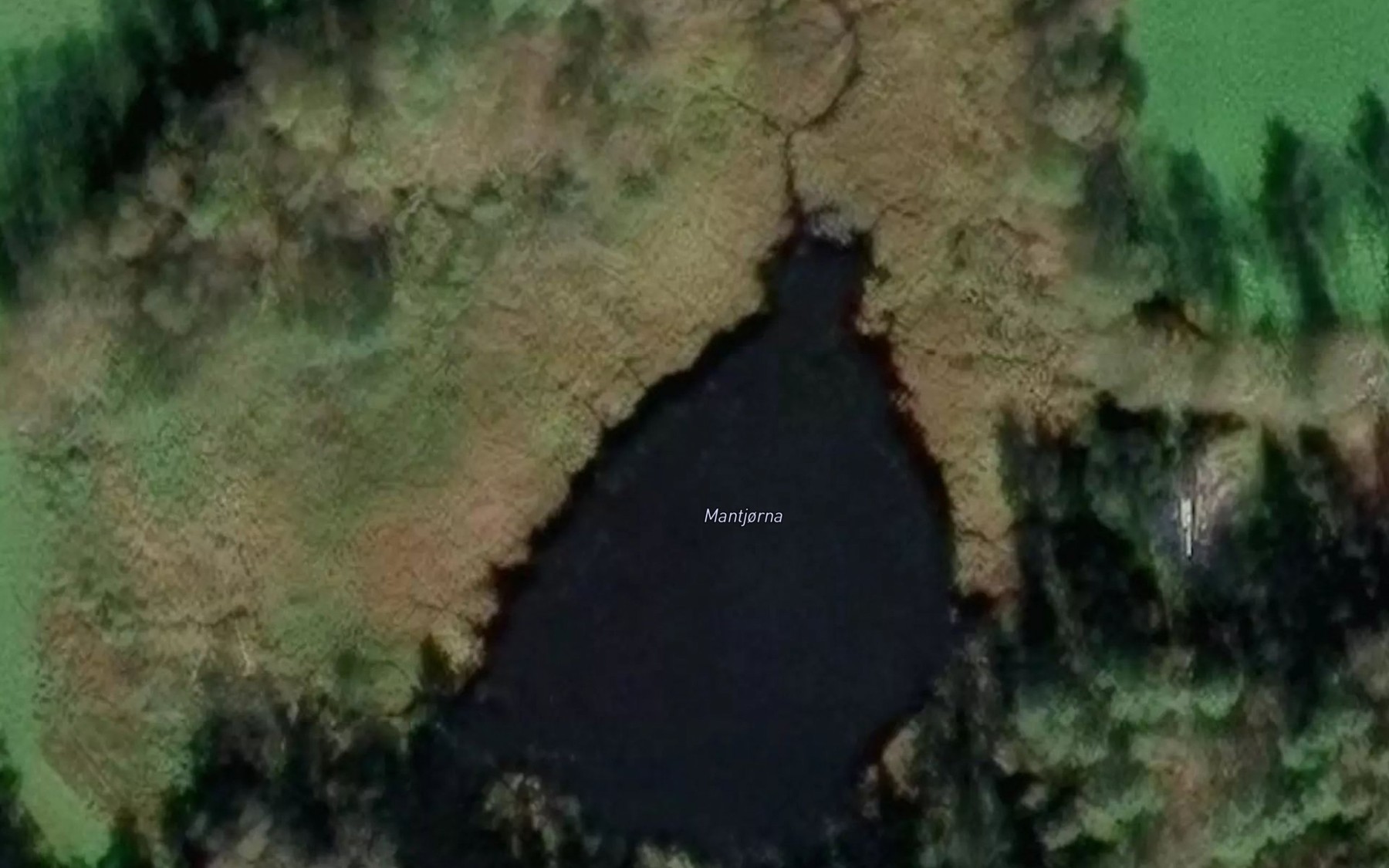 Satellite map of the Mantjorna
