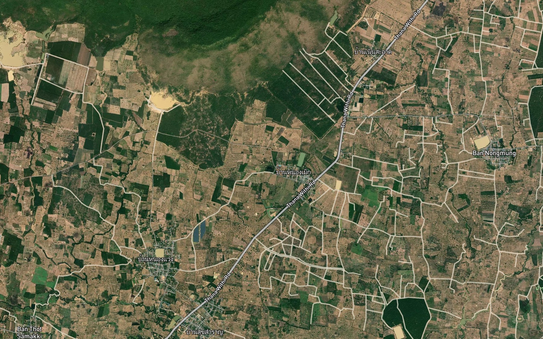 Satellite map of the Sa Nam Ban Nong Mek