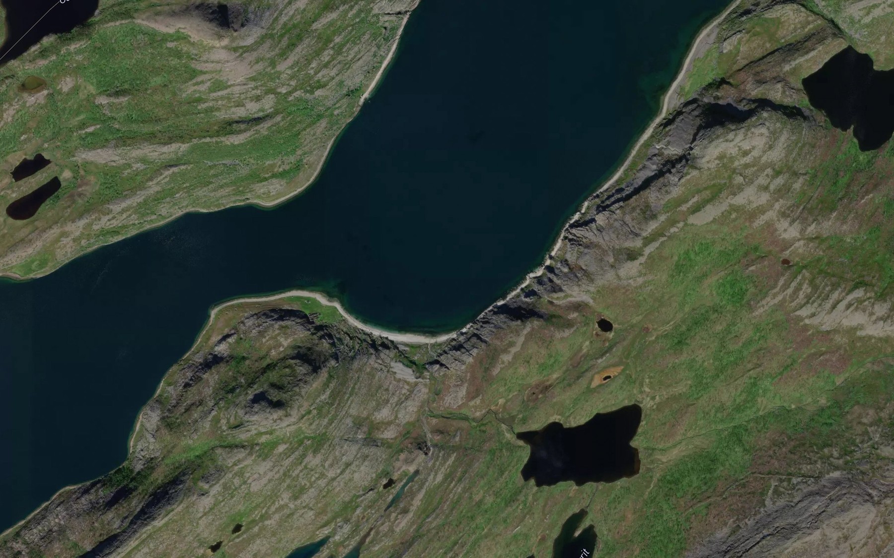 Satellite map of the Coalmegappi