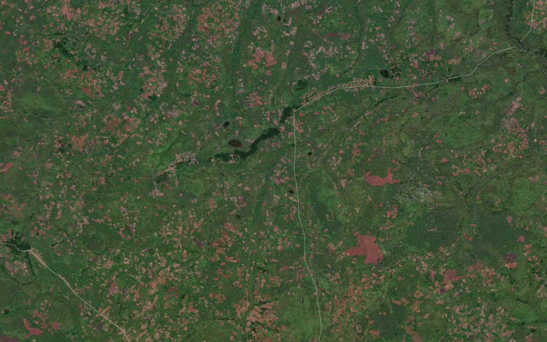 Satellite map of the Kabudinda