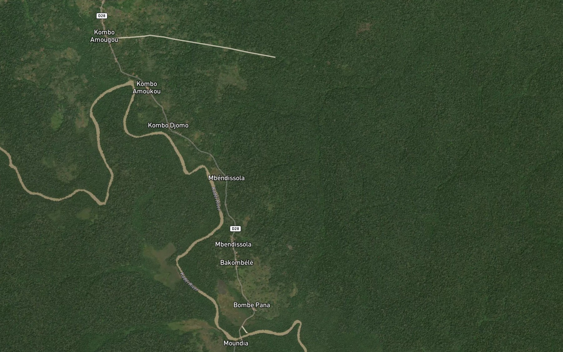 Satellite map of the Mununturambi
