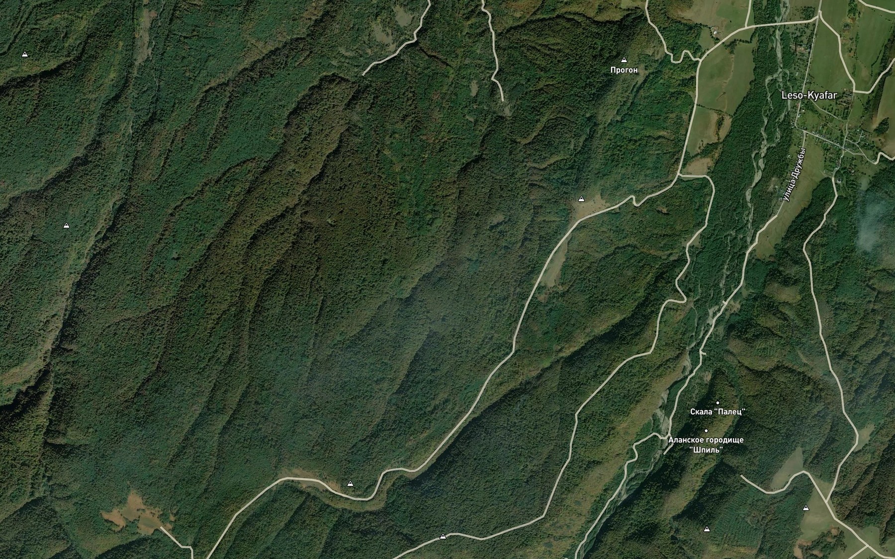 Satellite map of the Balka Borodinka