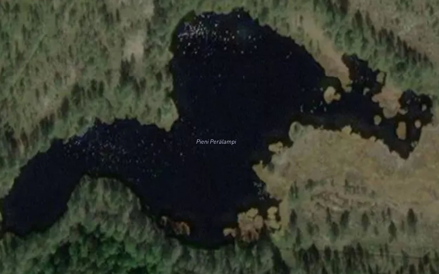 Satellite map of the Pieni Peralampi