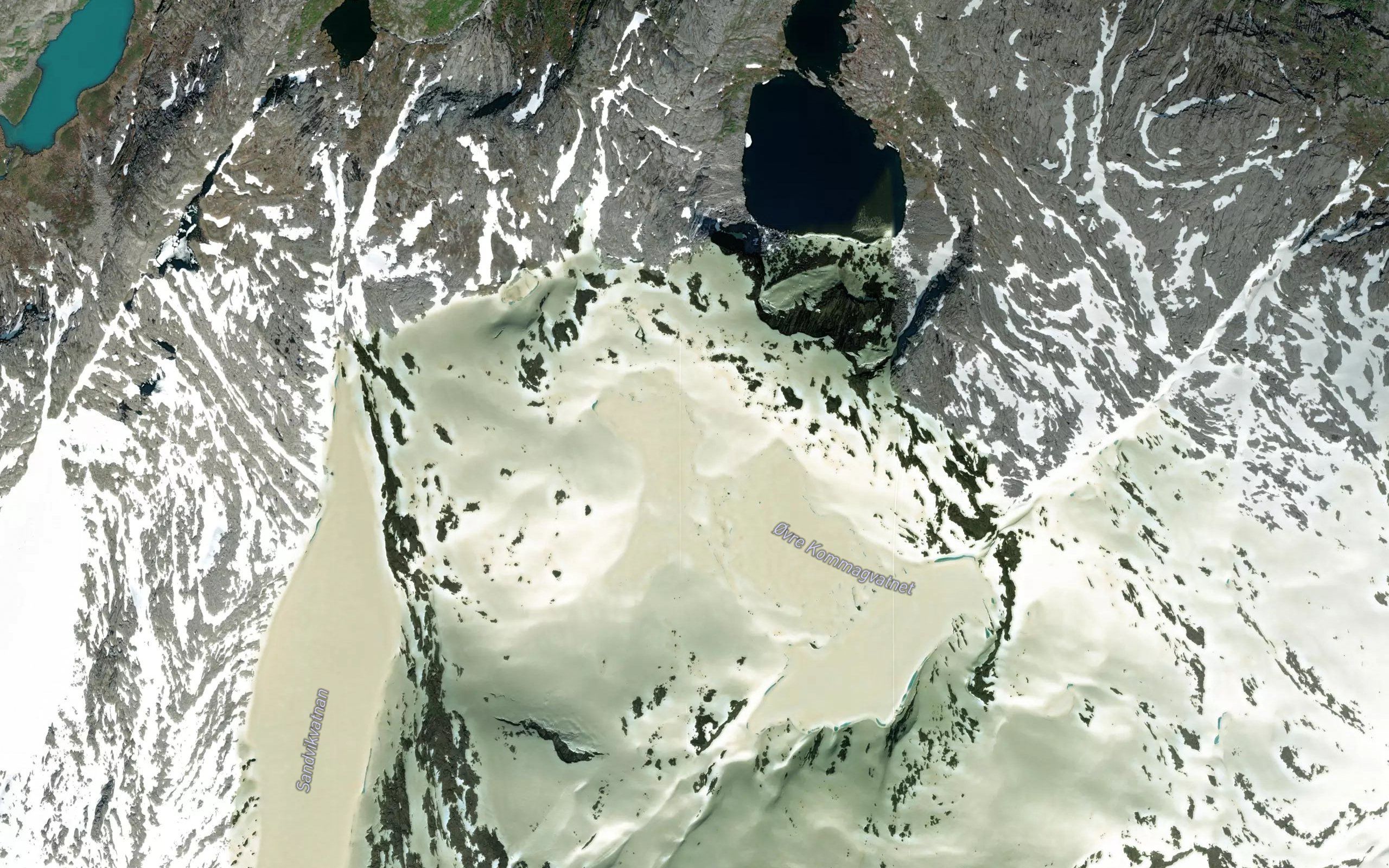 Komagvatnet,ovre