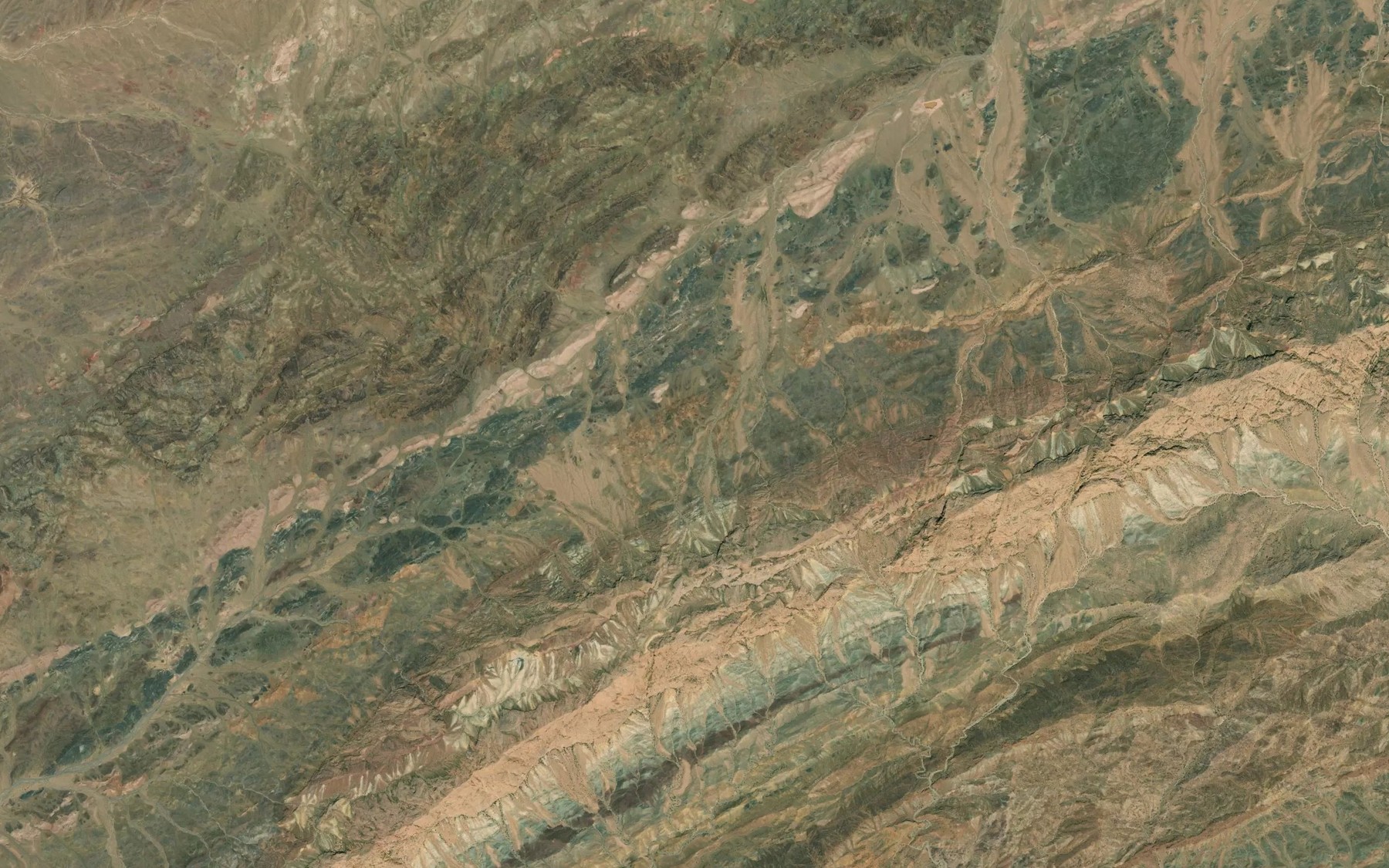 Satellite map of the Cheshmeh-ye Ahmad Beyk