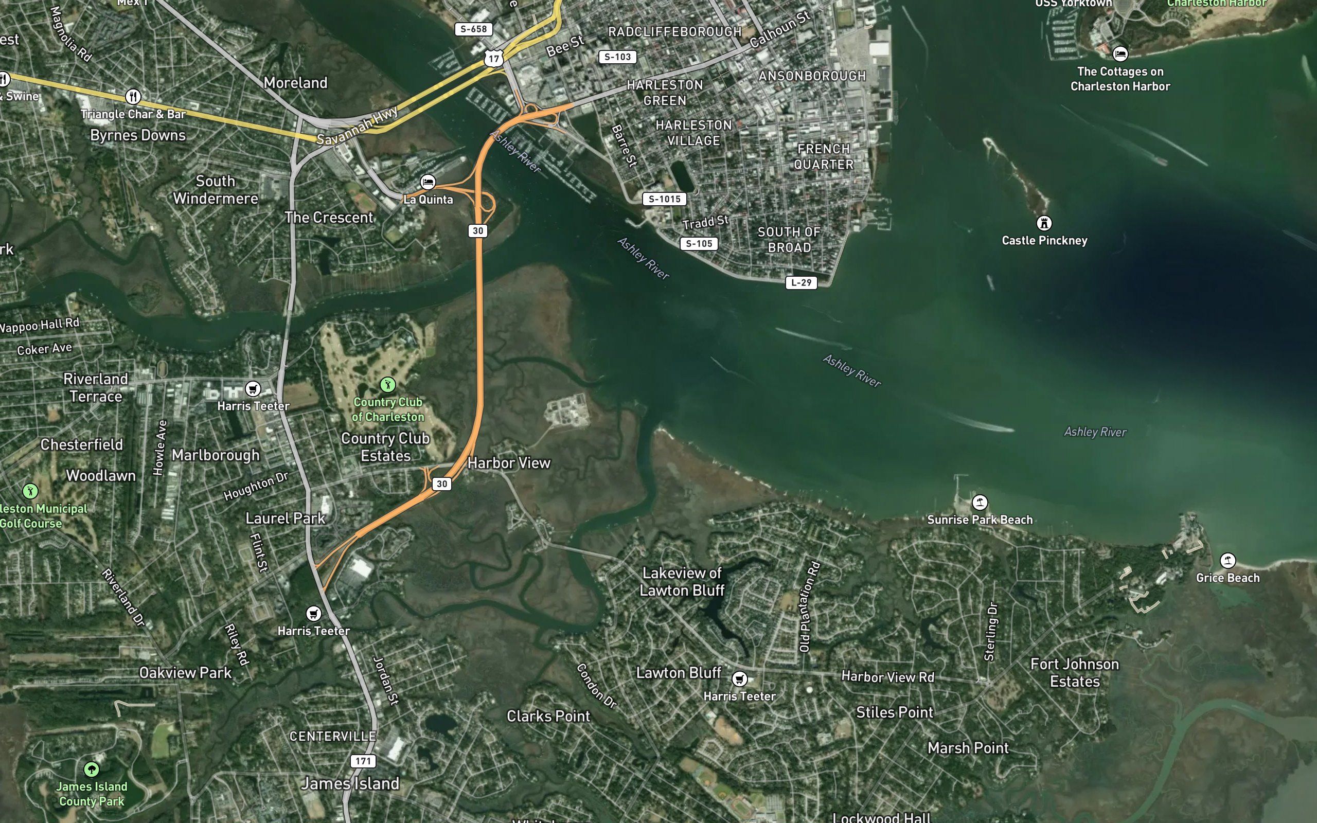 James Island Creek