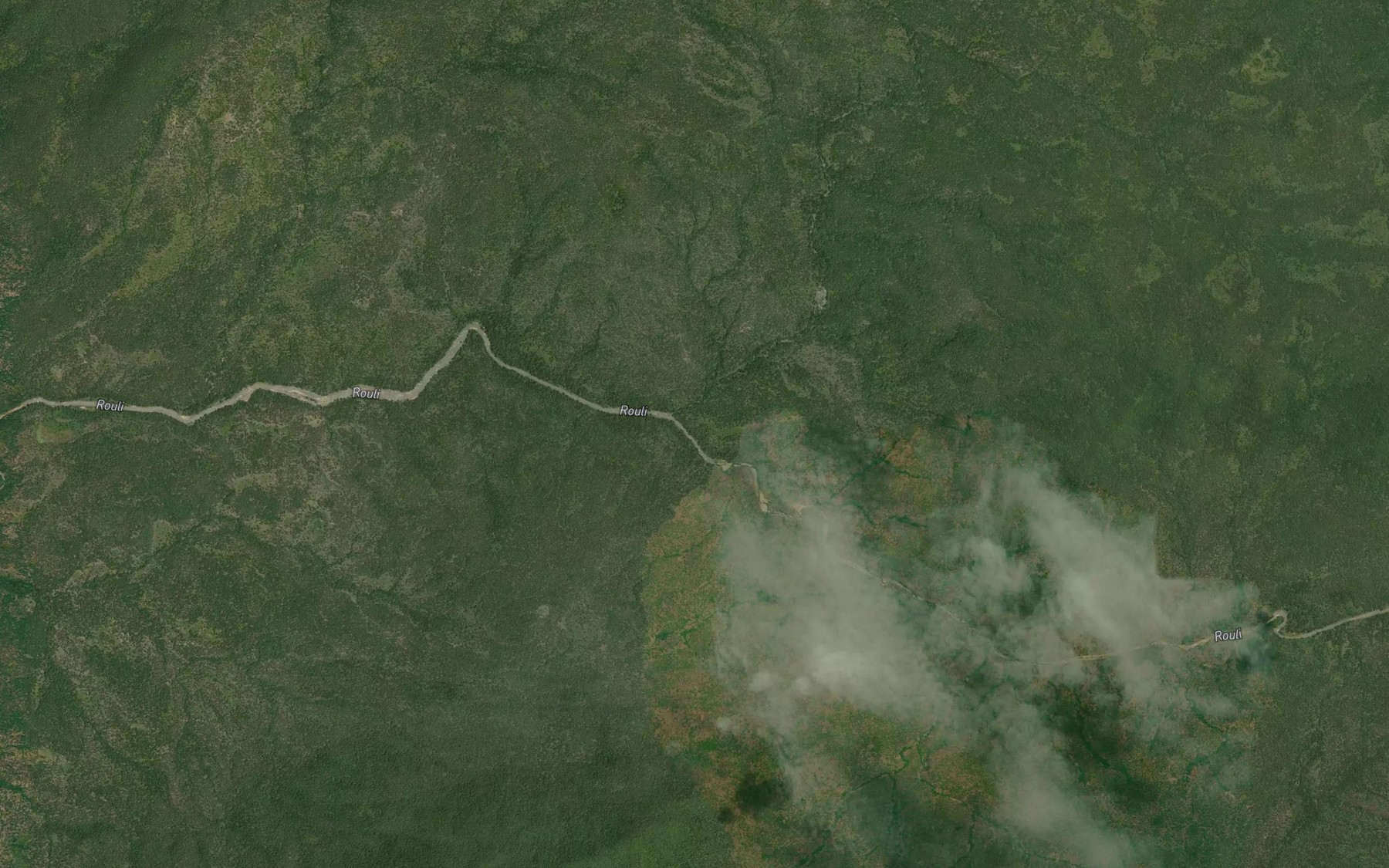 Satellite map of the Barlan