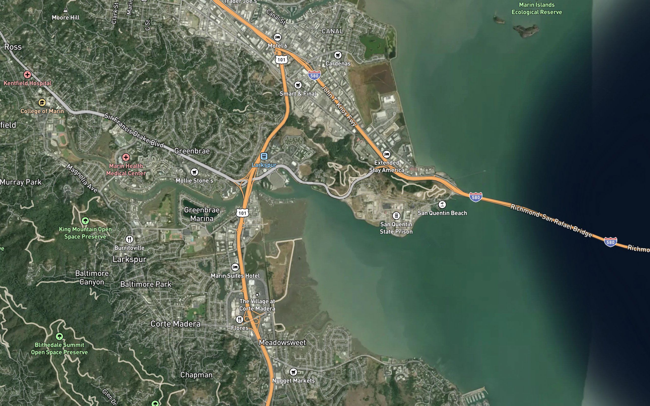 Corte Madera Creek