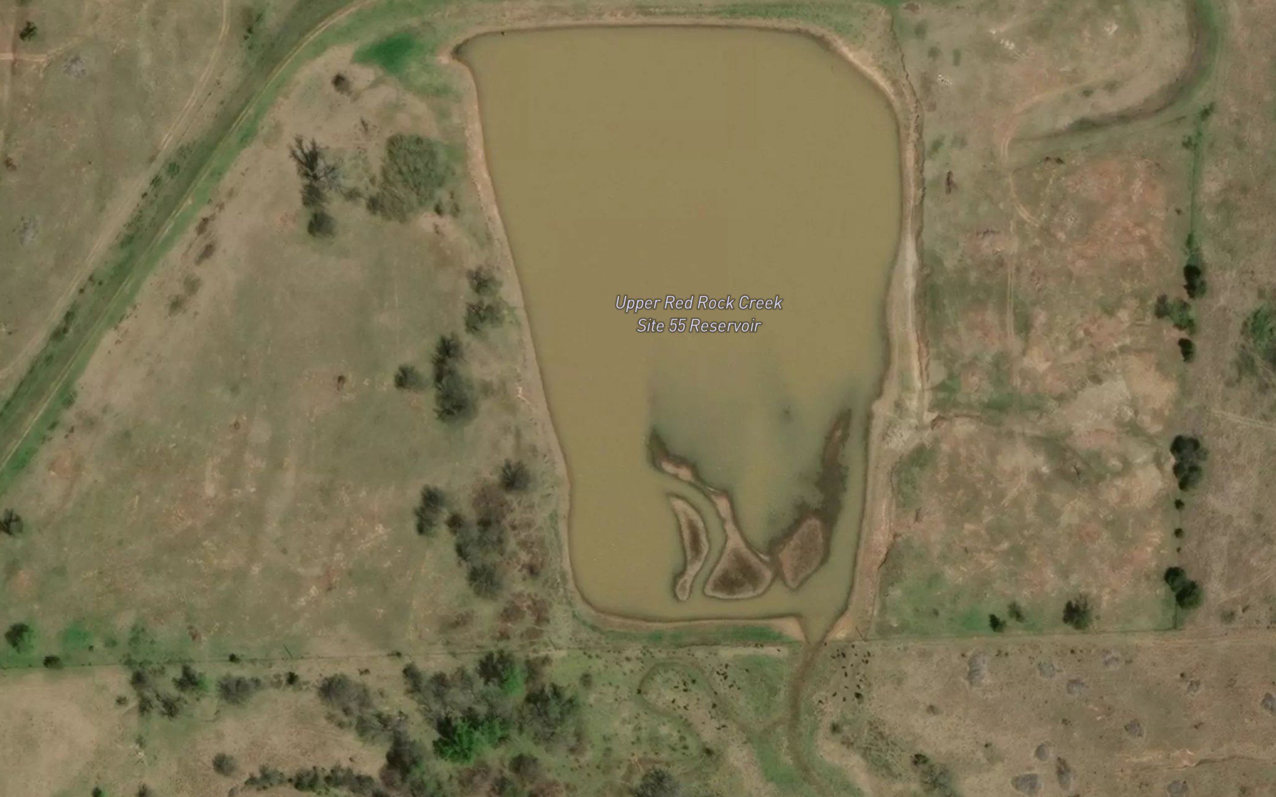 Upper Red Rock Creek Site 55 Reservoir