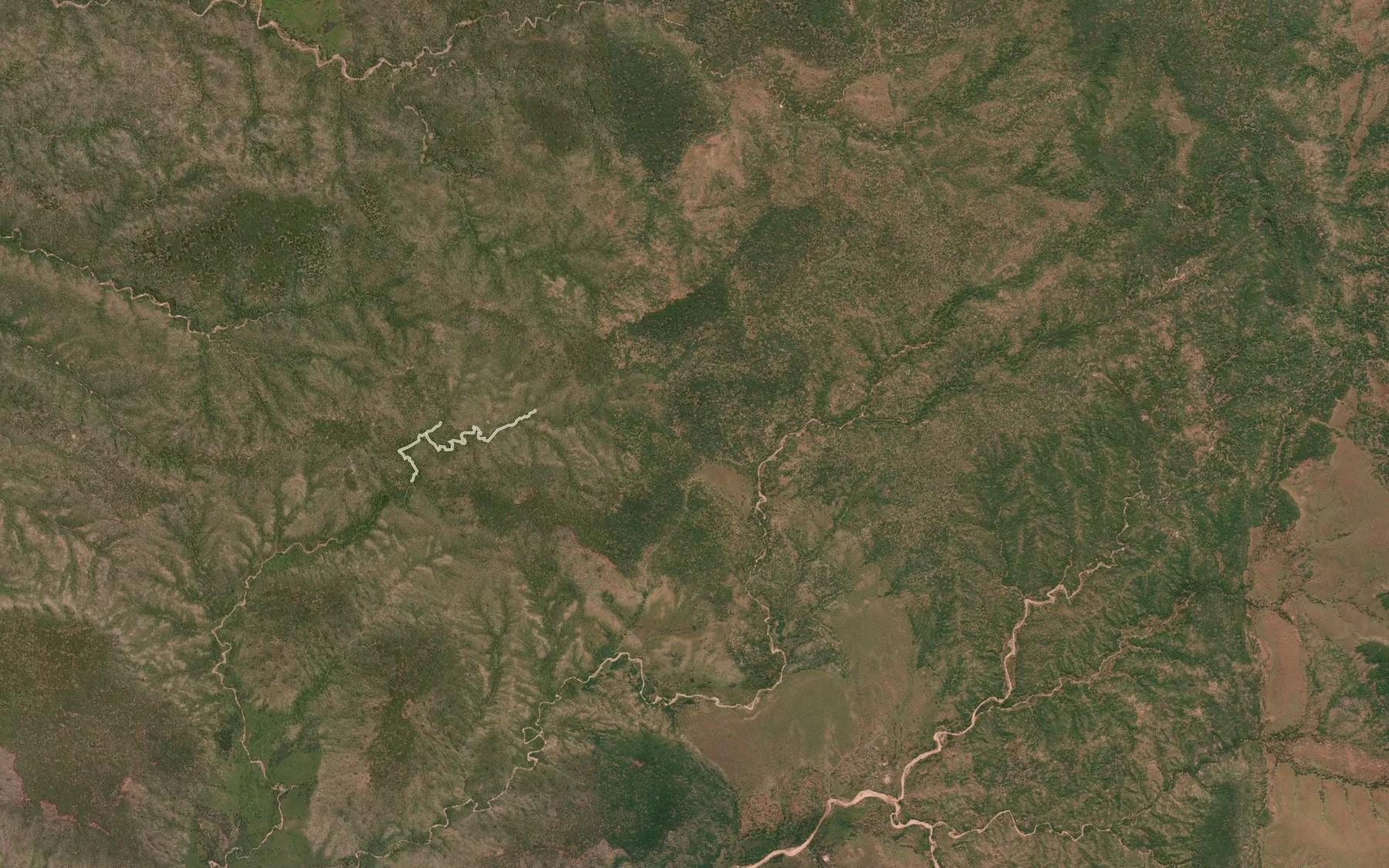 Satellite map of the Tukutu