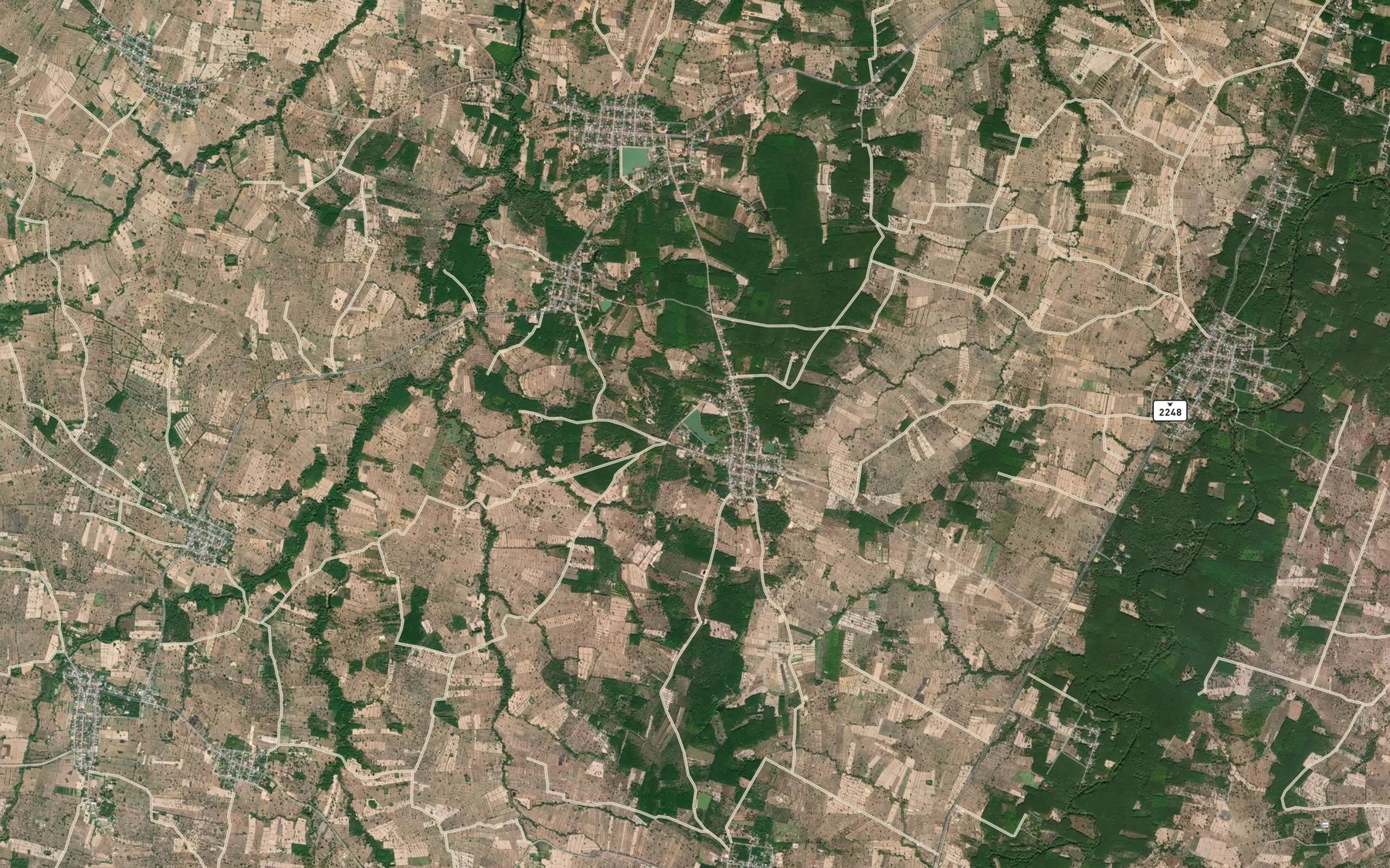Satellite map of the Ang Kep Nam Huai Po