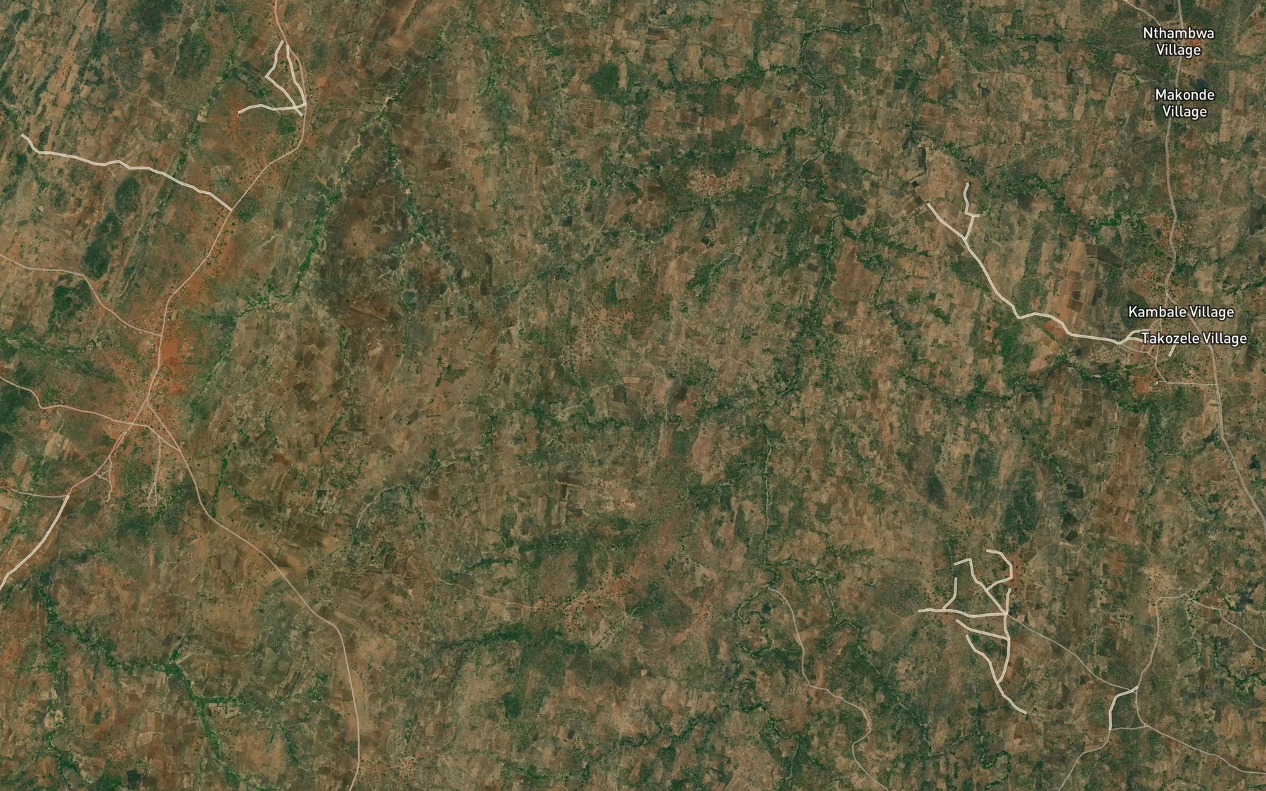 Satellite map of the Chinsali