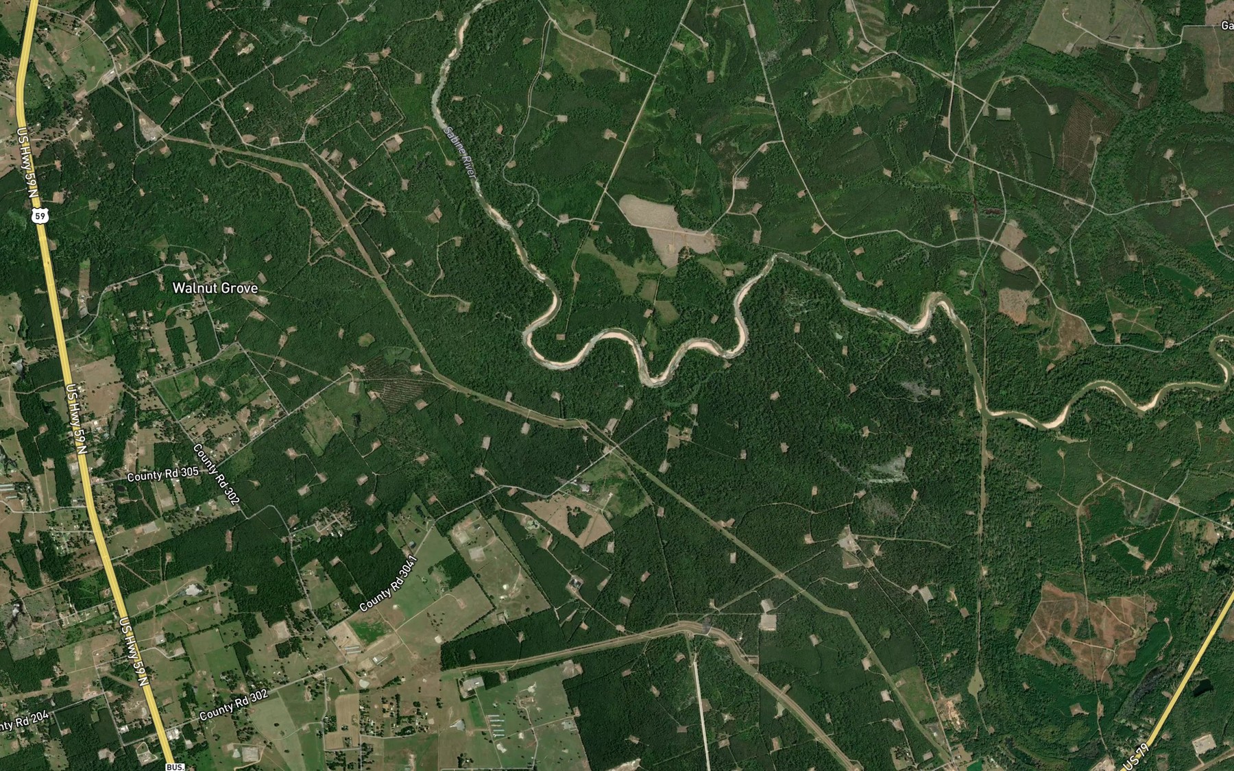 Satellite map of the The Basin