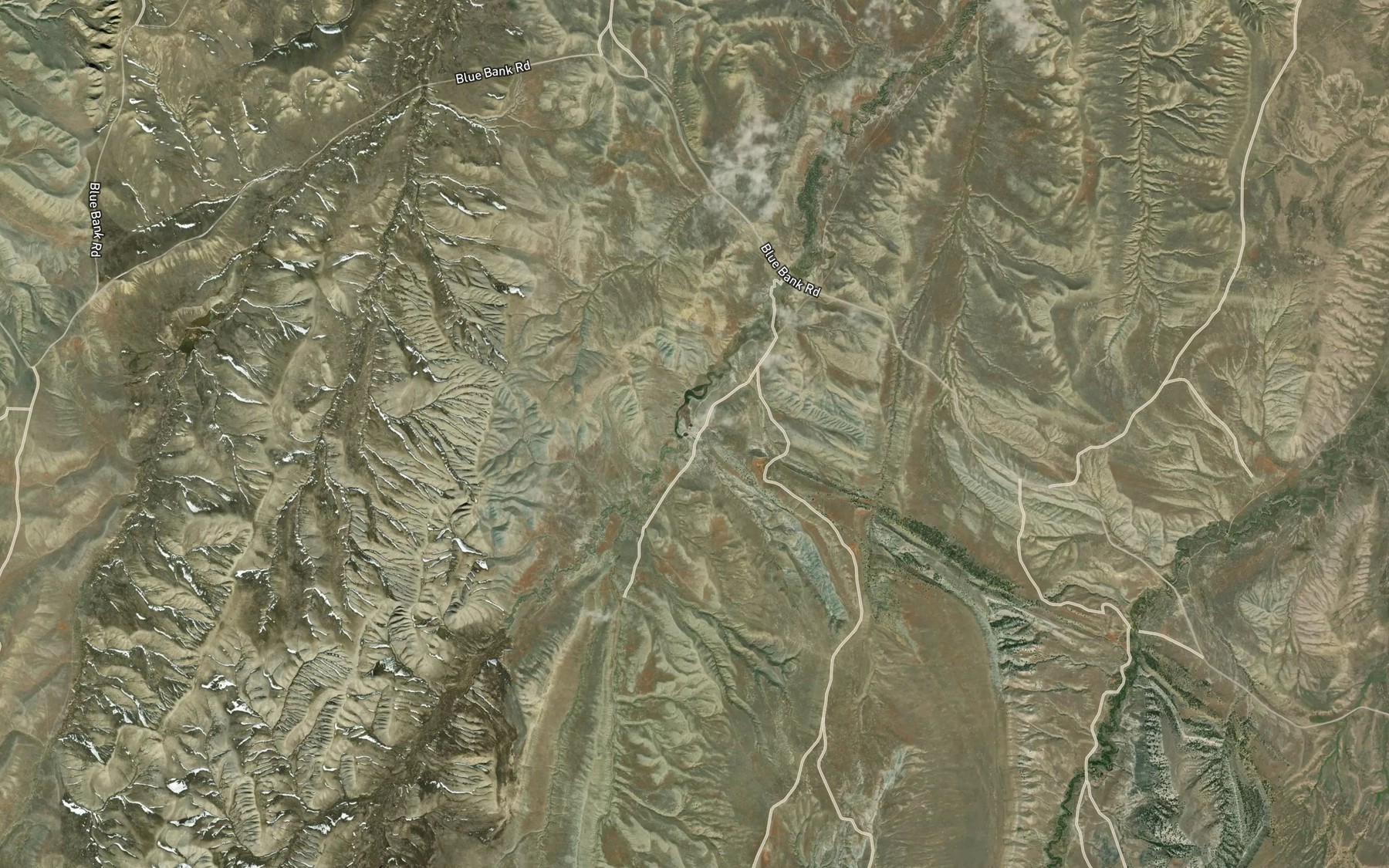 Satellite map of the Buffalo Springs