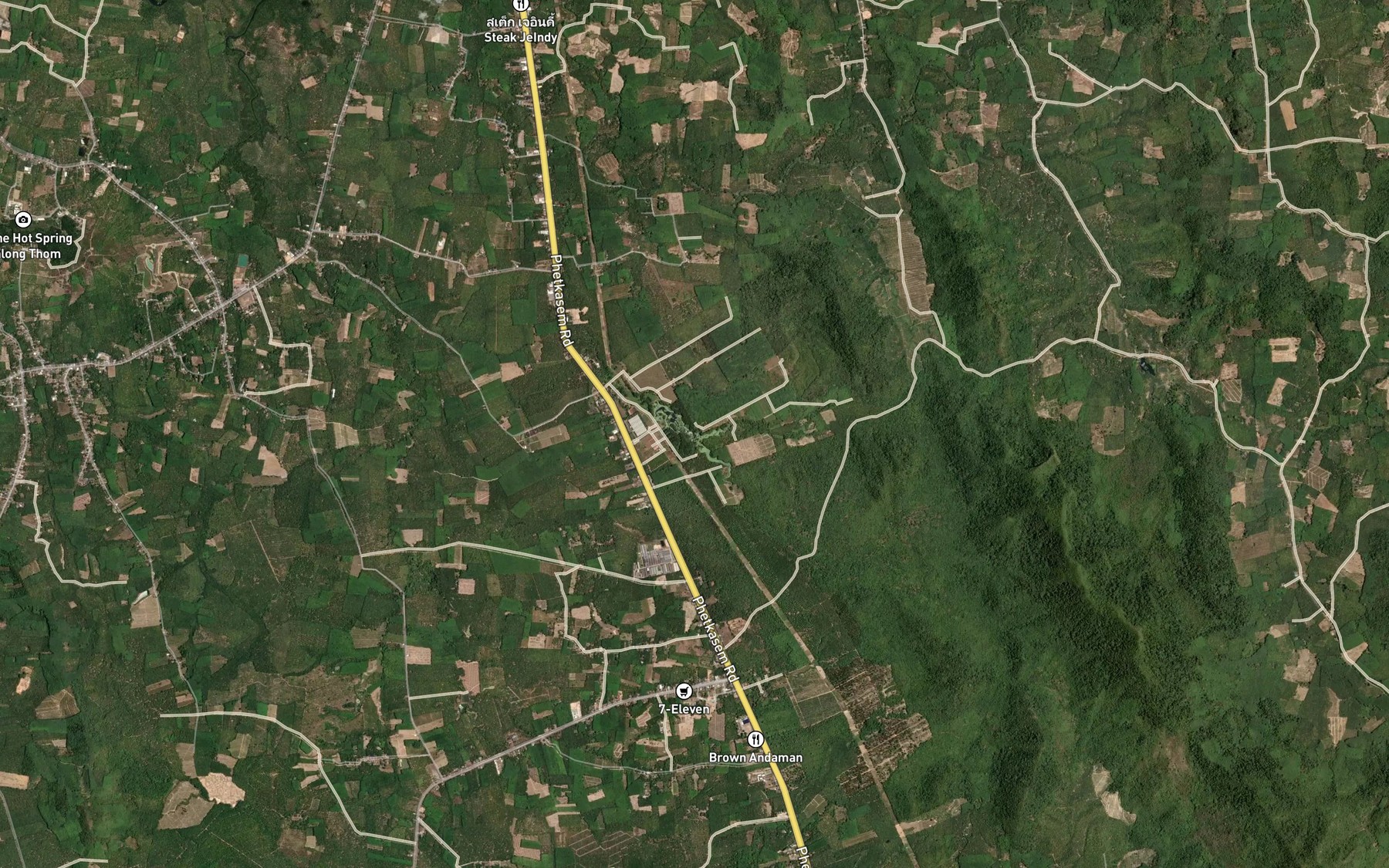 Satellite map of the Ang Kep Nam Huai To