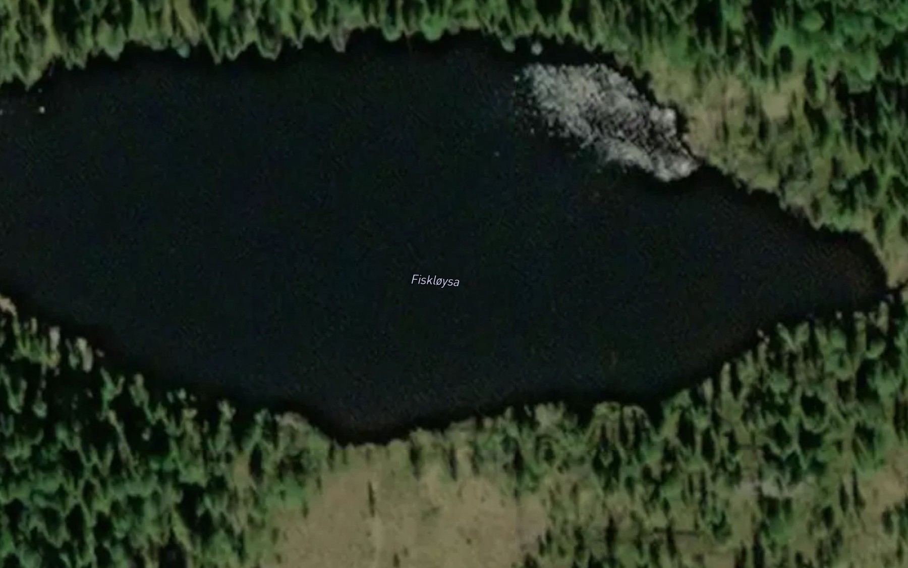 Satellite map of the Fiskloysa