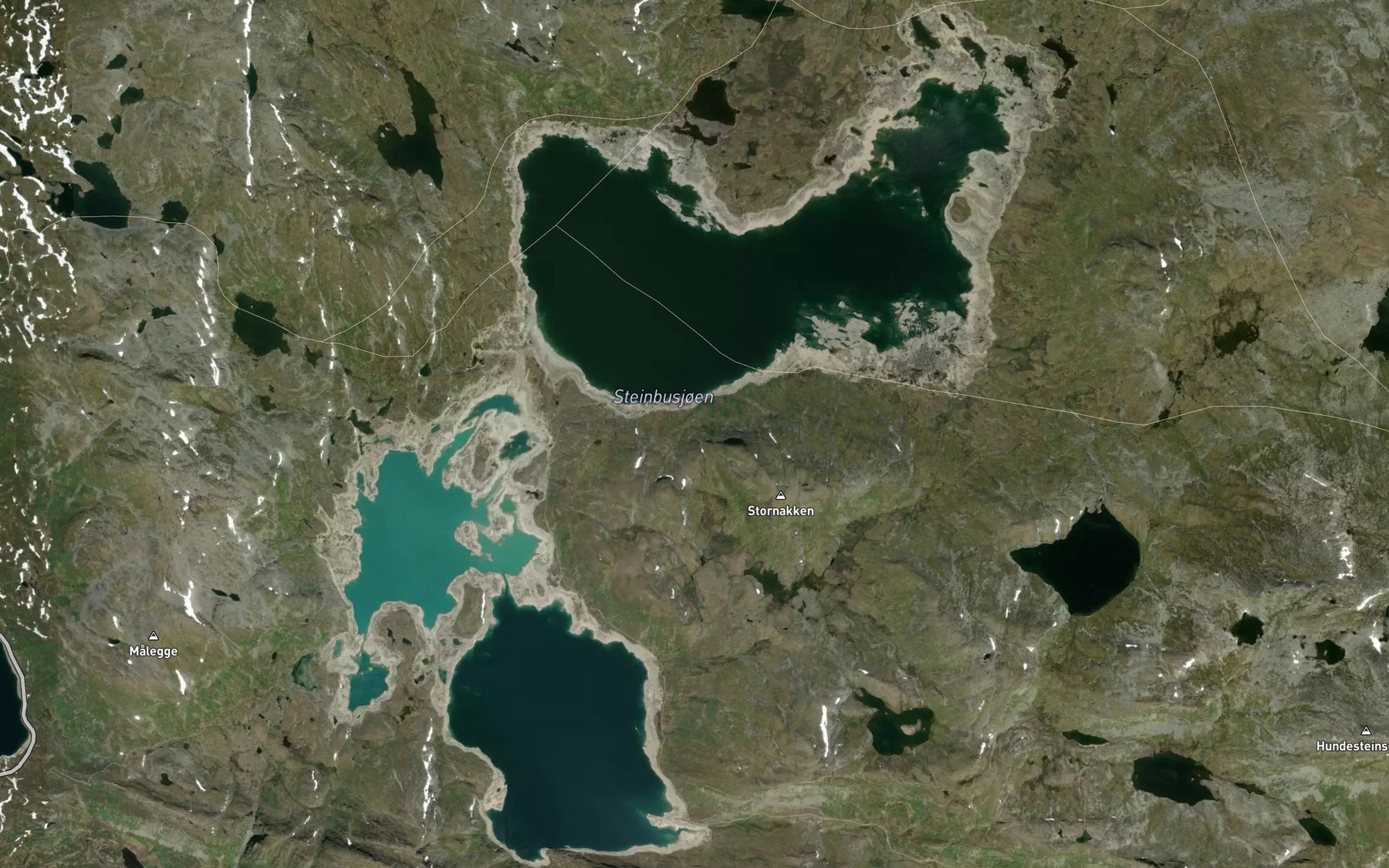 Satellite map of the Steinbusjoen