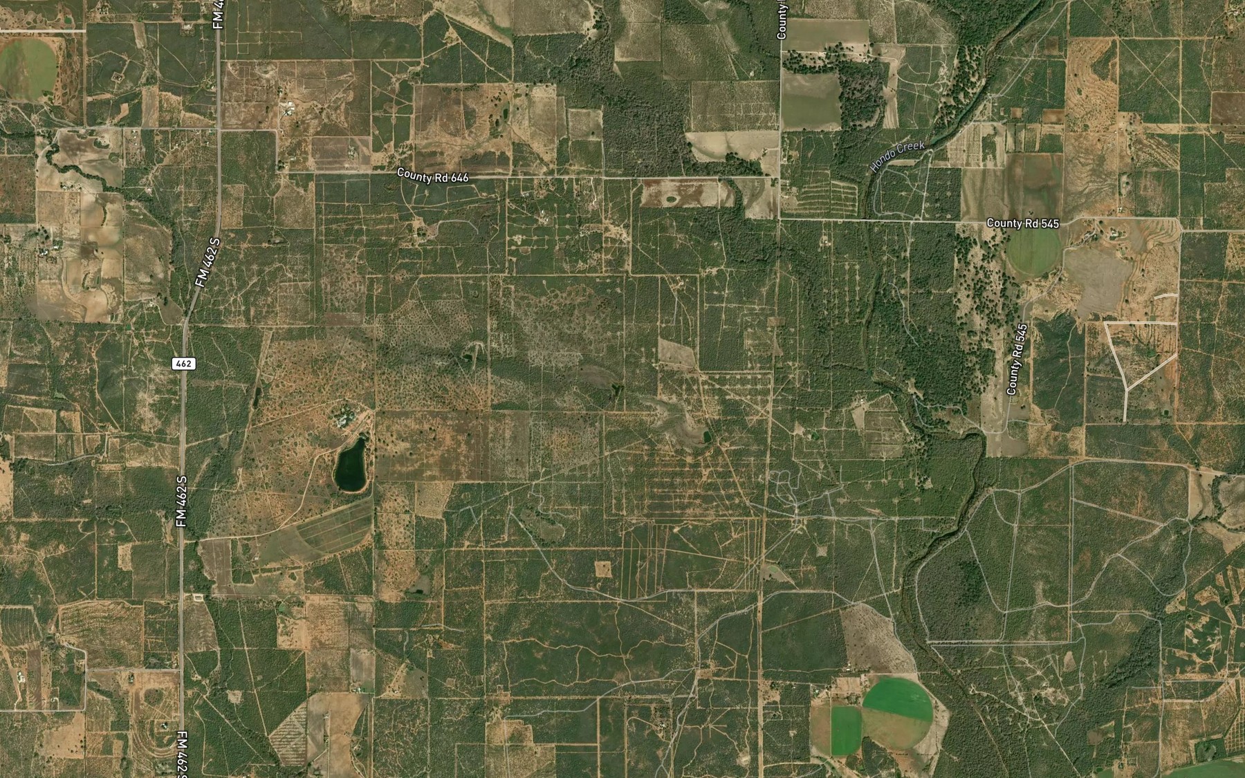 Satellite map of the George Wilson Lake Number 2