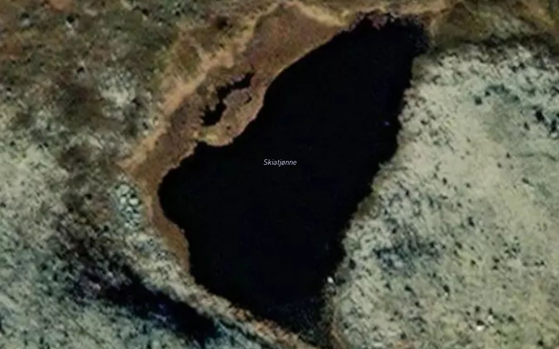 Satellite map of the Skiatjorni