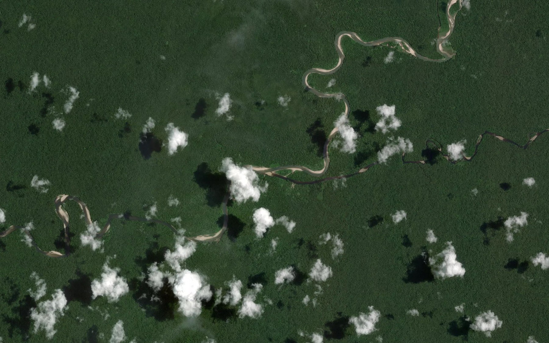 Satellite map of the MacGregor Junction