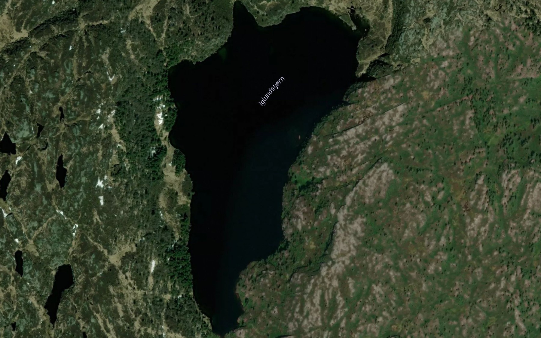 Satellite map of the Iglundstjorn