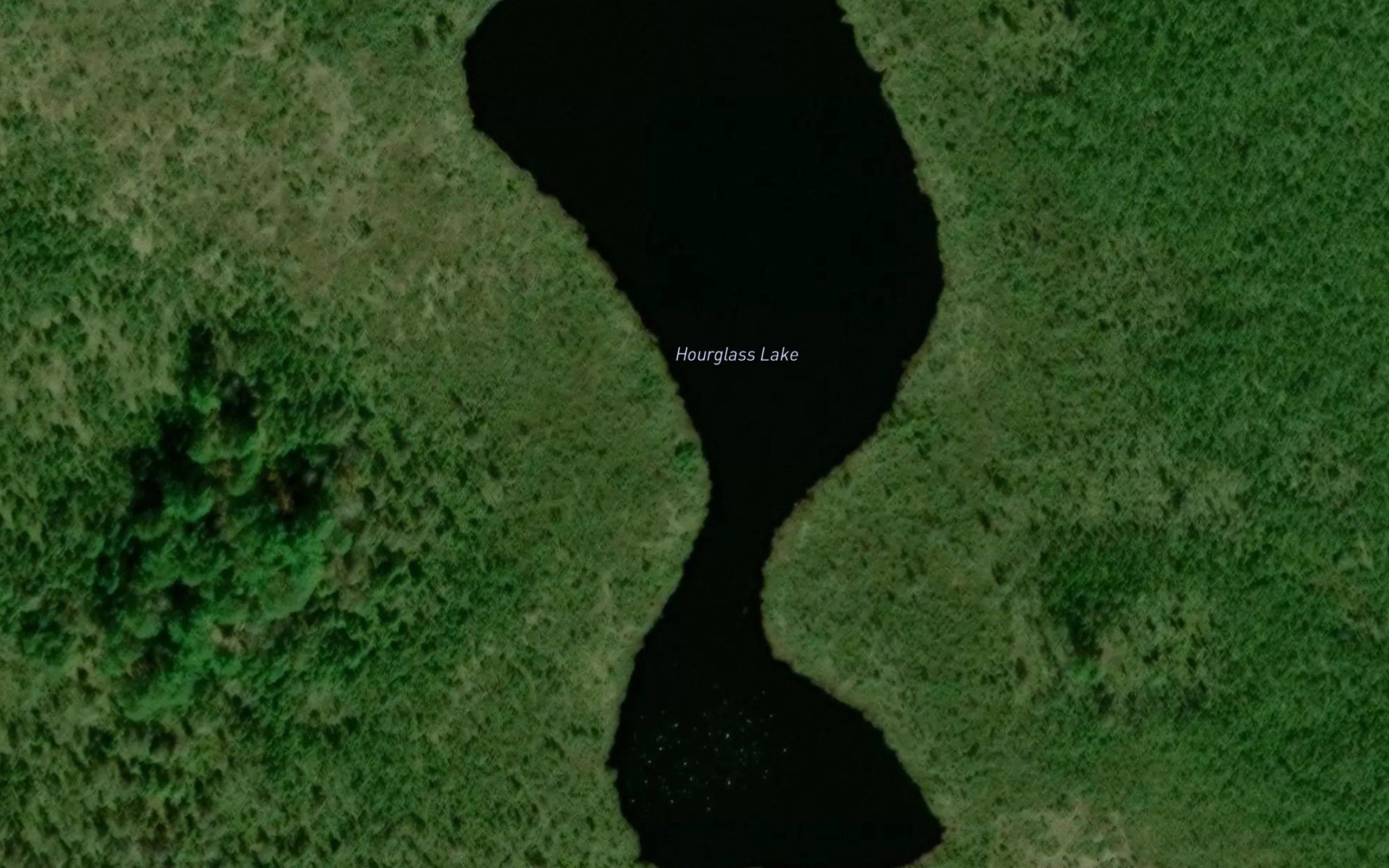 Hourglass Lake